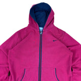 Nike Pink Y2K Zip Logo Hoodie (Women’s S)