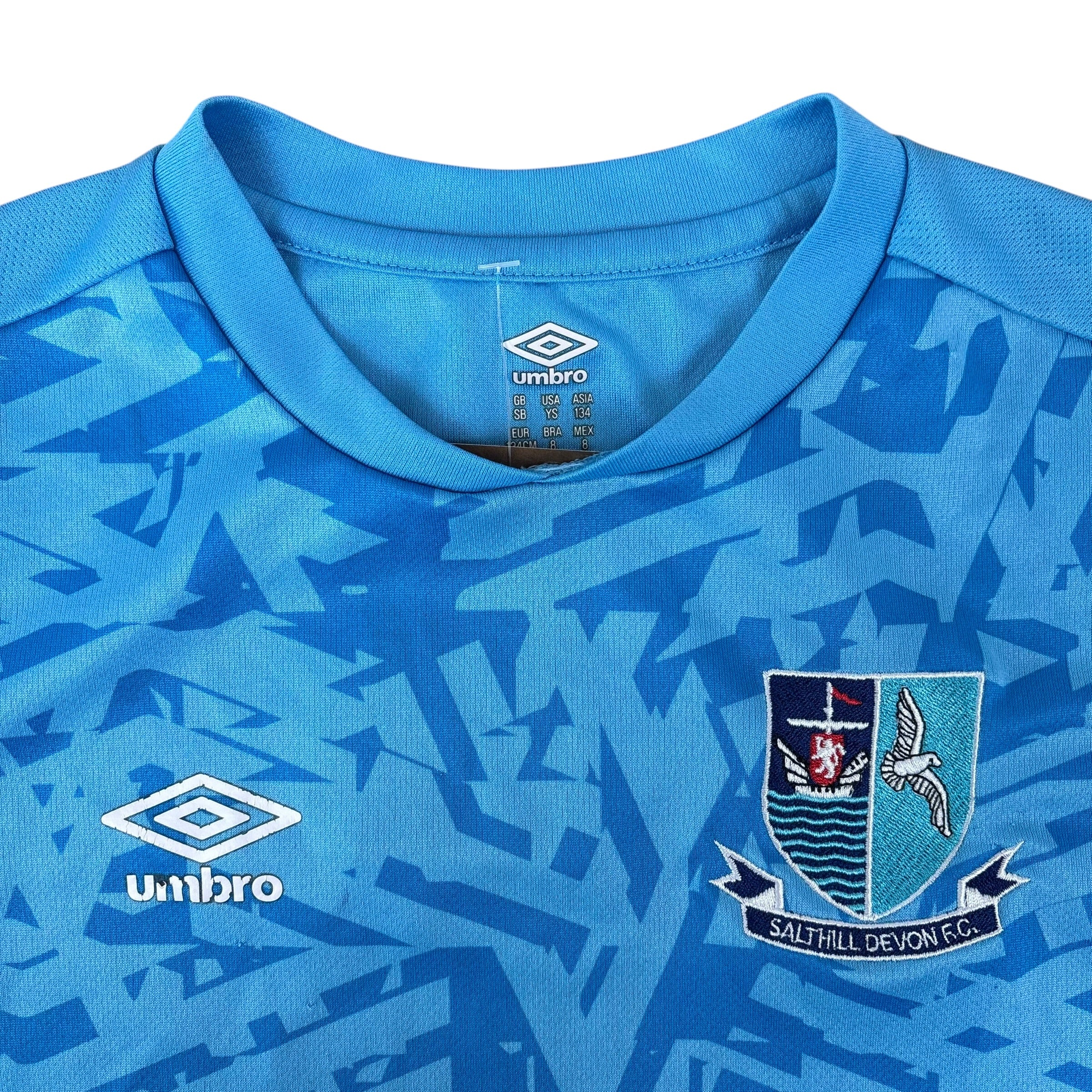 Umbro Salthill Devon FC 2020s Home Jersey (6-8yrs)