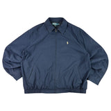 Polo Ralph Lauren Navy Bi-Swing Harrington Windbreaker (L)