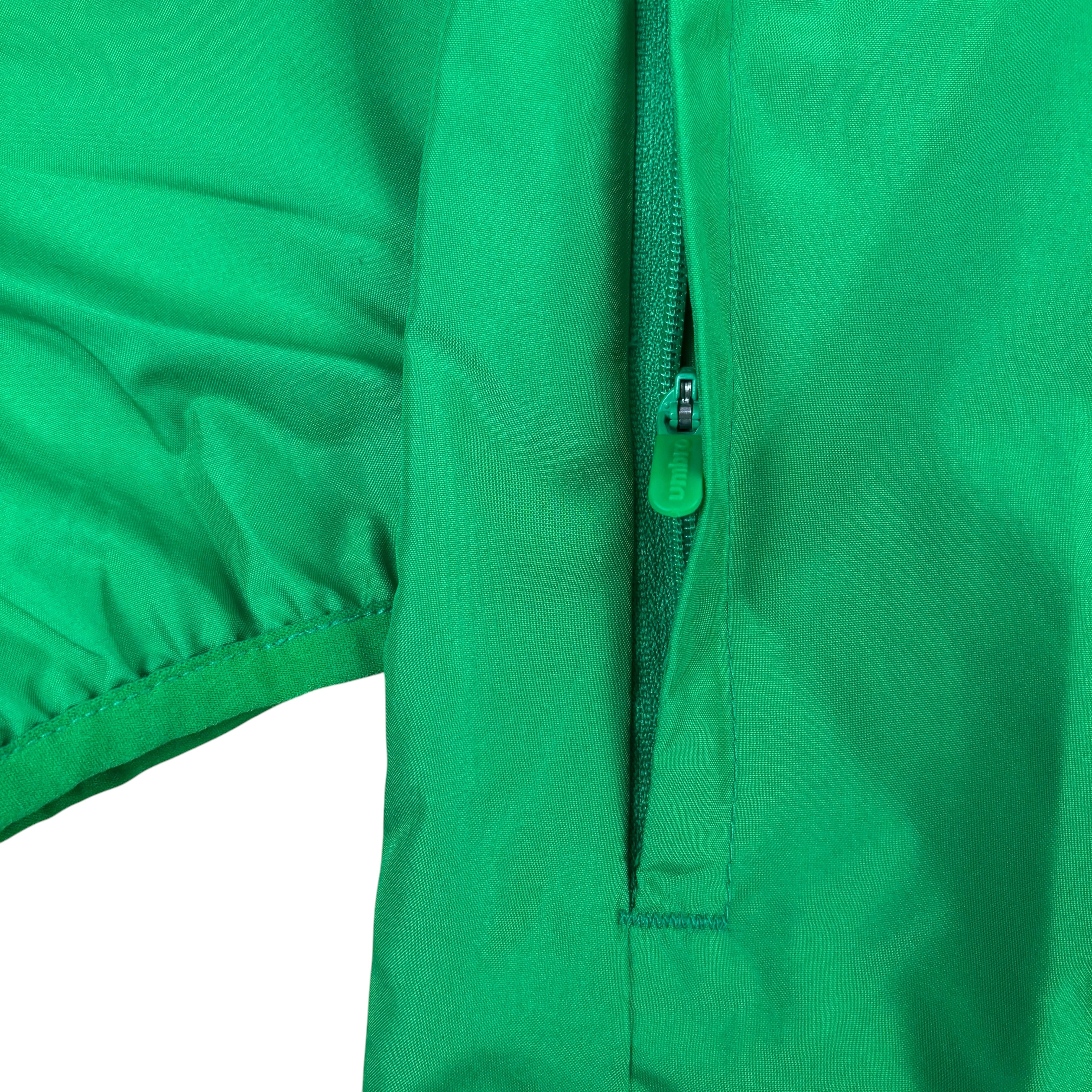 Umbro Green Logo Windbreaker (S)