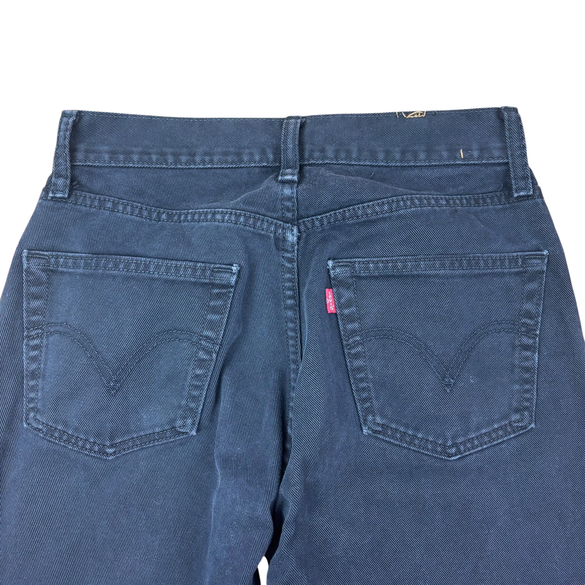 Levi’s Black Straight-Leg Jeans (Women’s S)