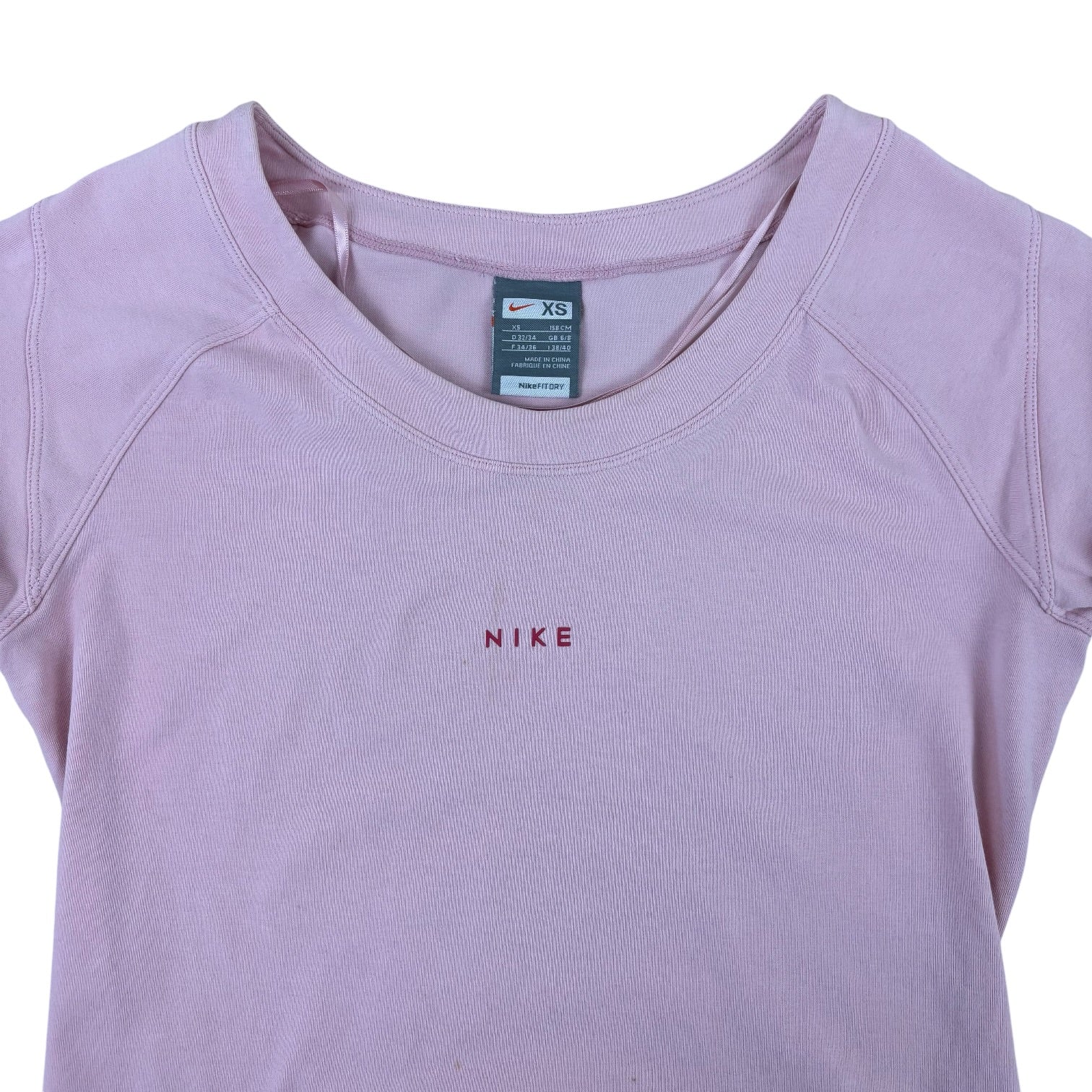 Nike FIT Y2K Spell-Out Baby Tee (Women’s XS)