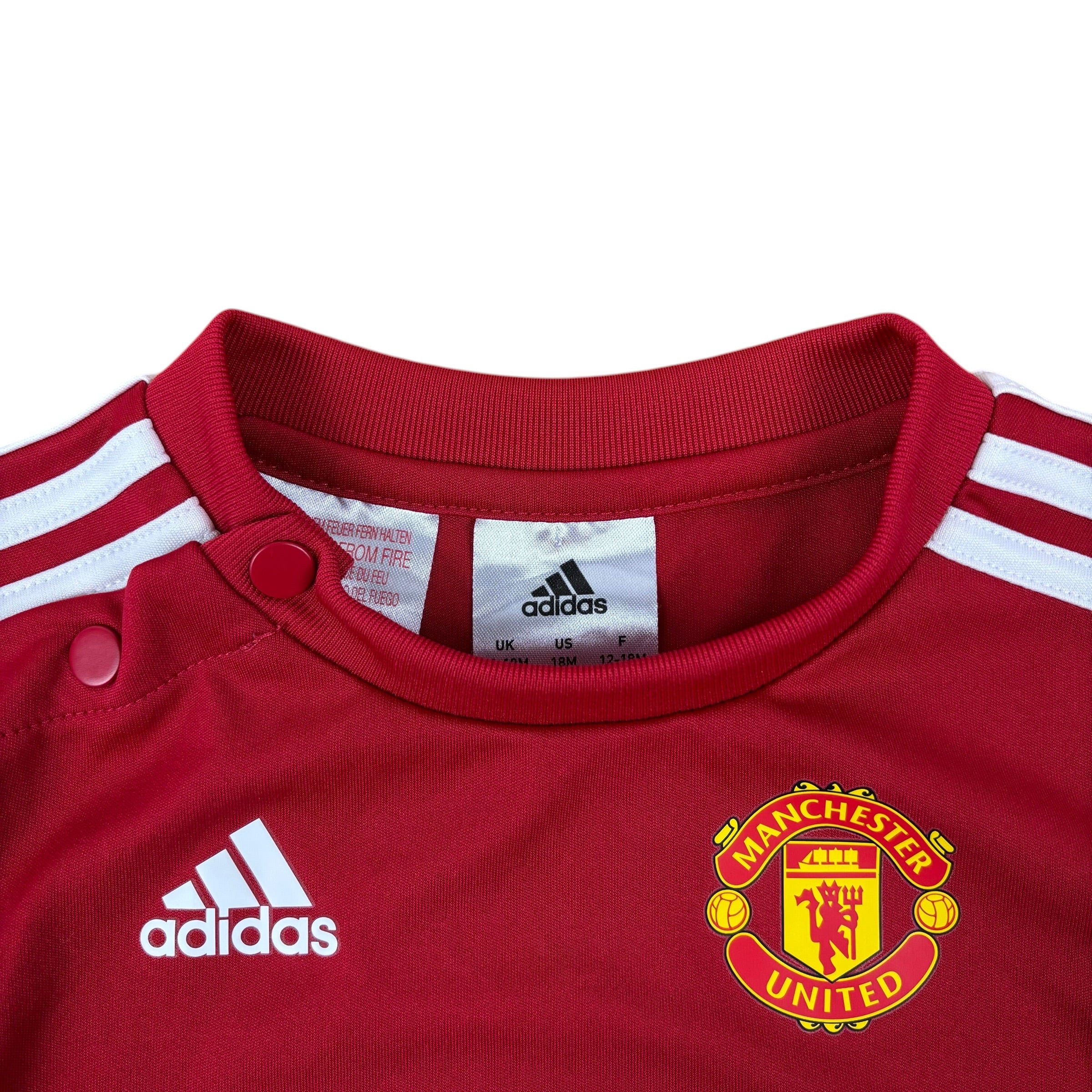 Adidas Manchester United FC 2017/18 Home Jersey (12-18mnths)