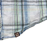 Cowboy Up Pearl Snap Plaid Shirt (XL)
