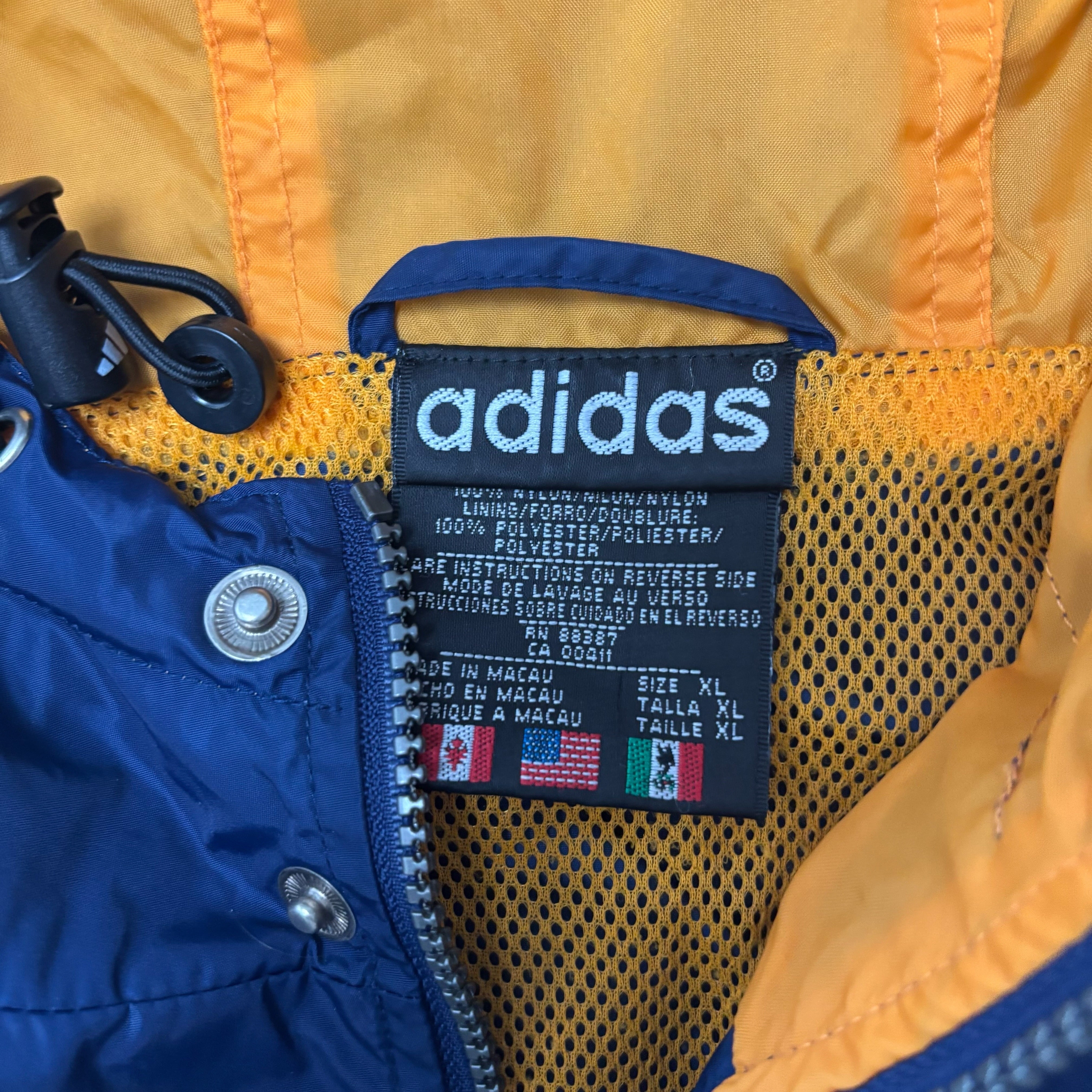 Adidas 90s Bench Parka Windbreaker (XL)