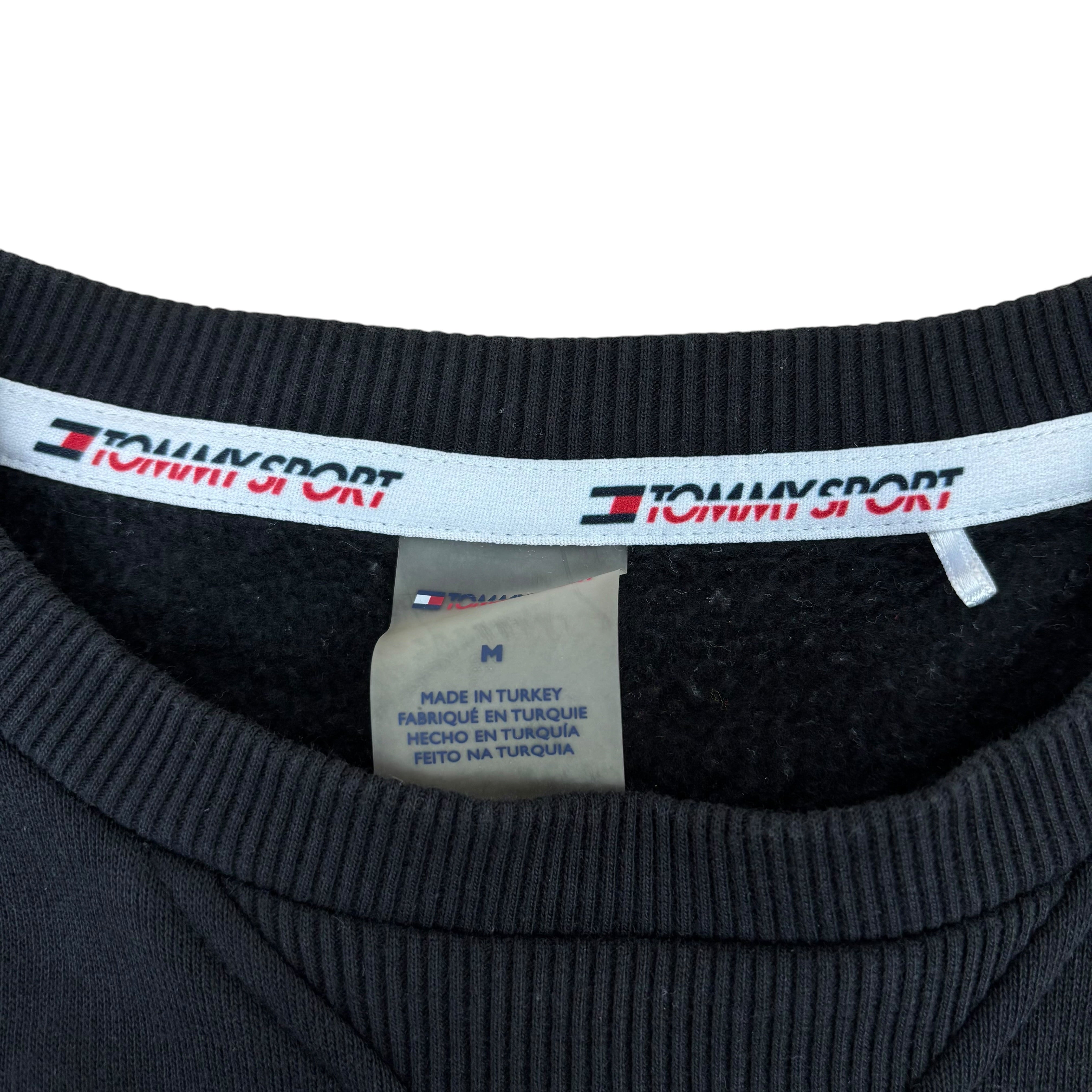 Tommy Hilfiger Sport Black Logo Sweater (M)