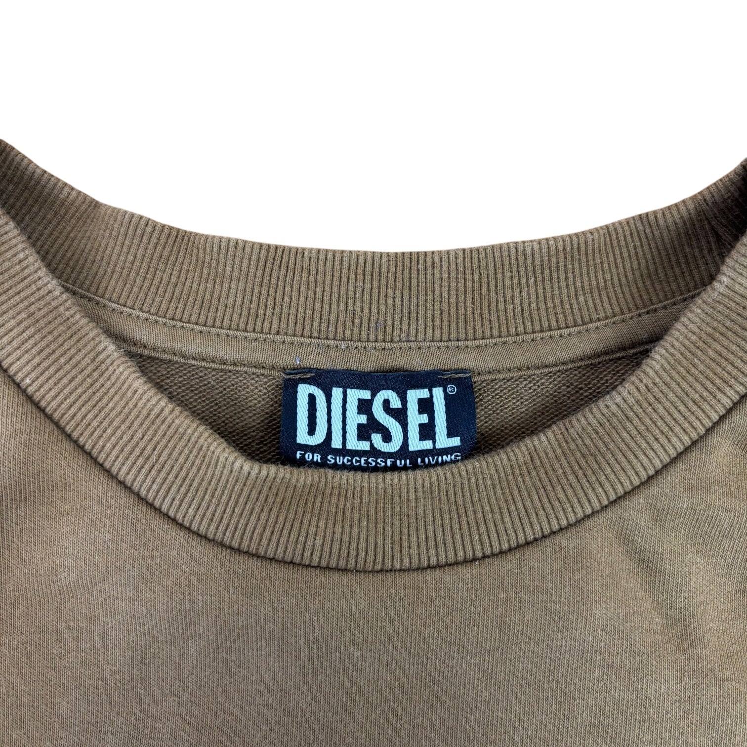 Diesel Brown Graphic Sweater (XL)