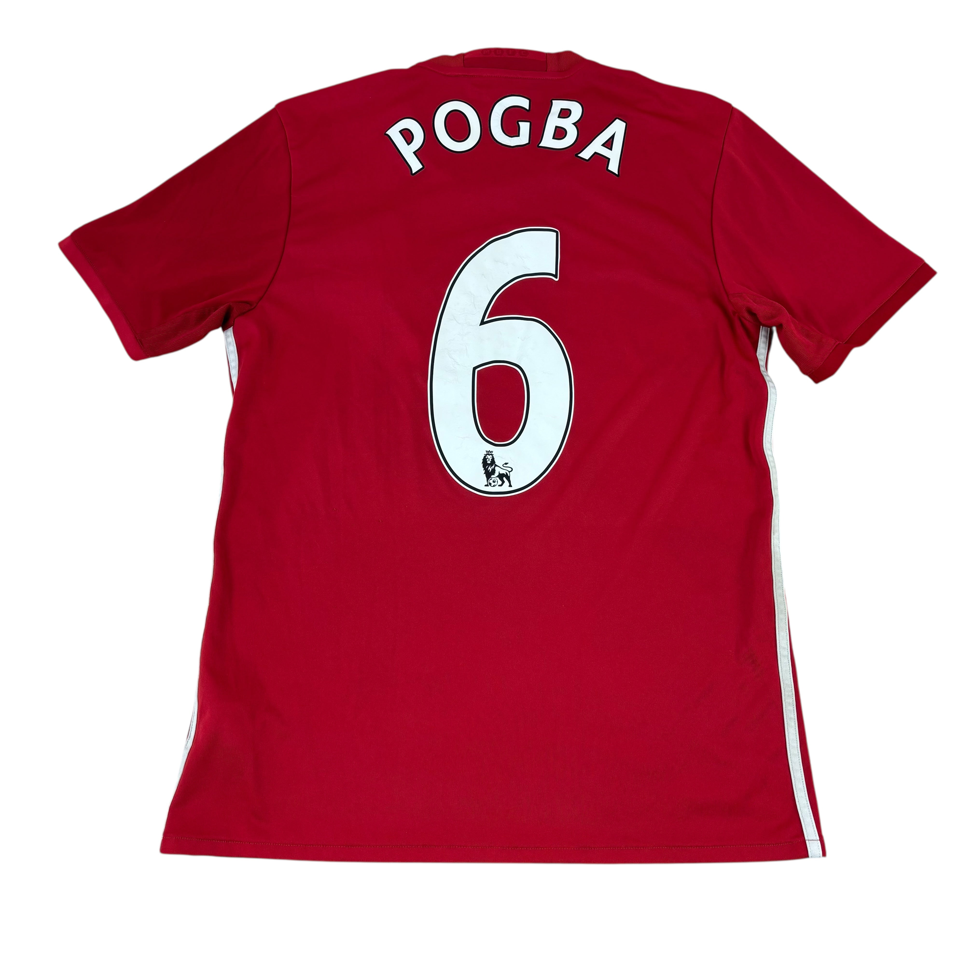 Adidas Manchester United FC 2016/17 Pogba No.6 Home Jersey (M)