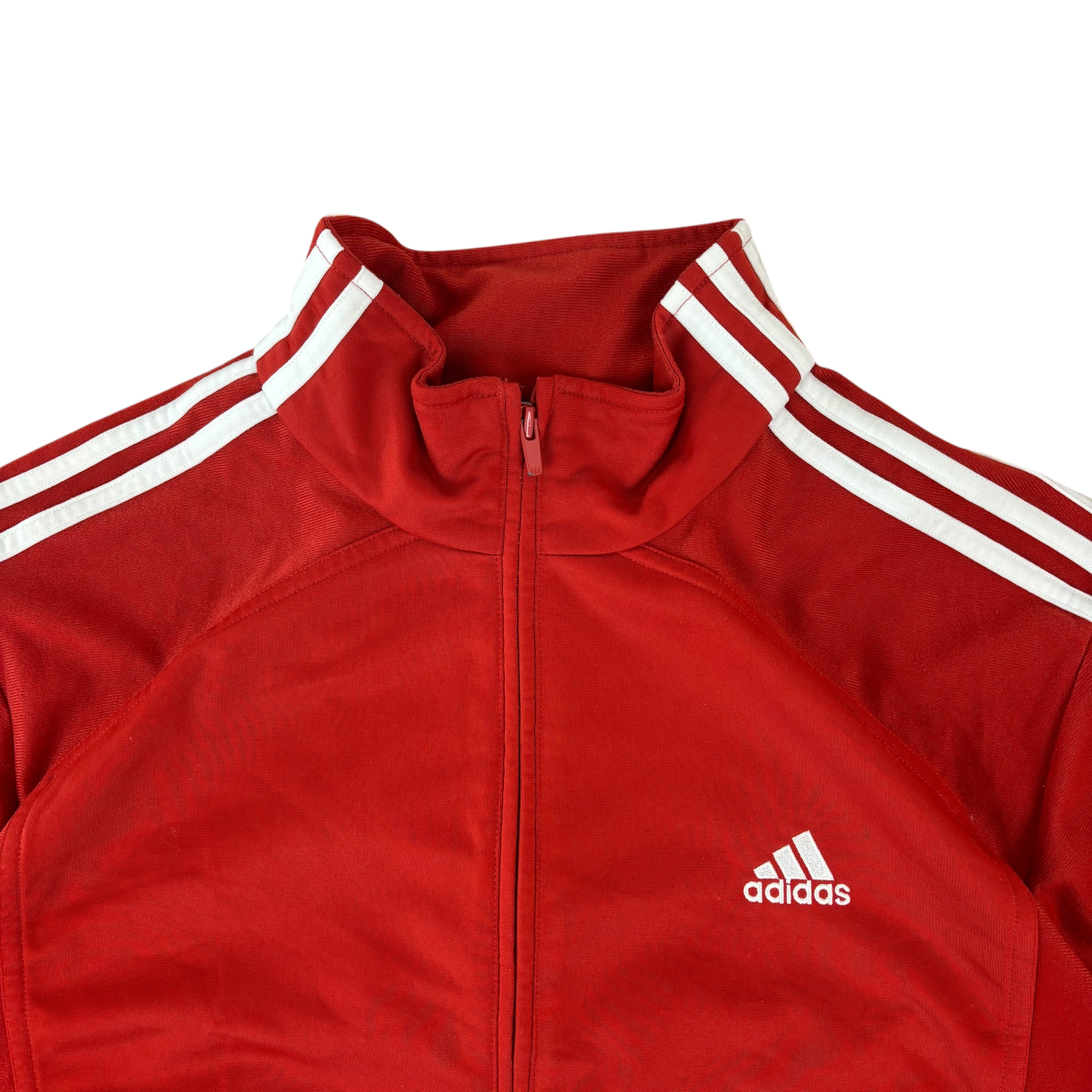 Adidas Y2K Red Track Jacket (L)