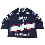 Owayo Adler Mannheim German Ice Hockey 2018/19 No.90 Adam Alternate Charity Jersey (XL)