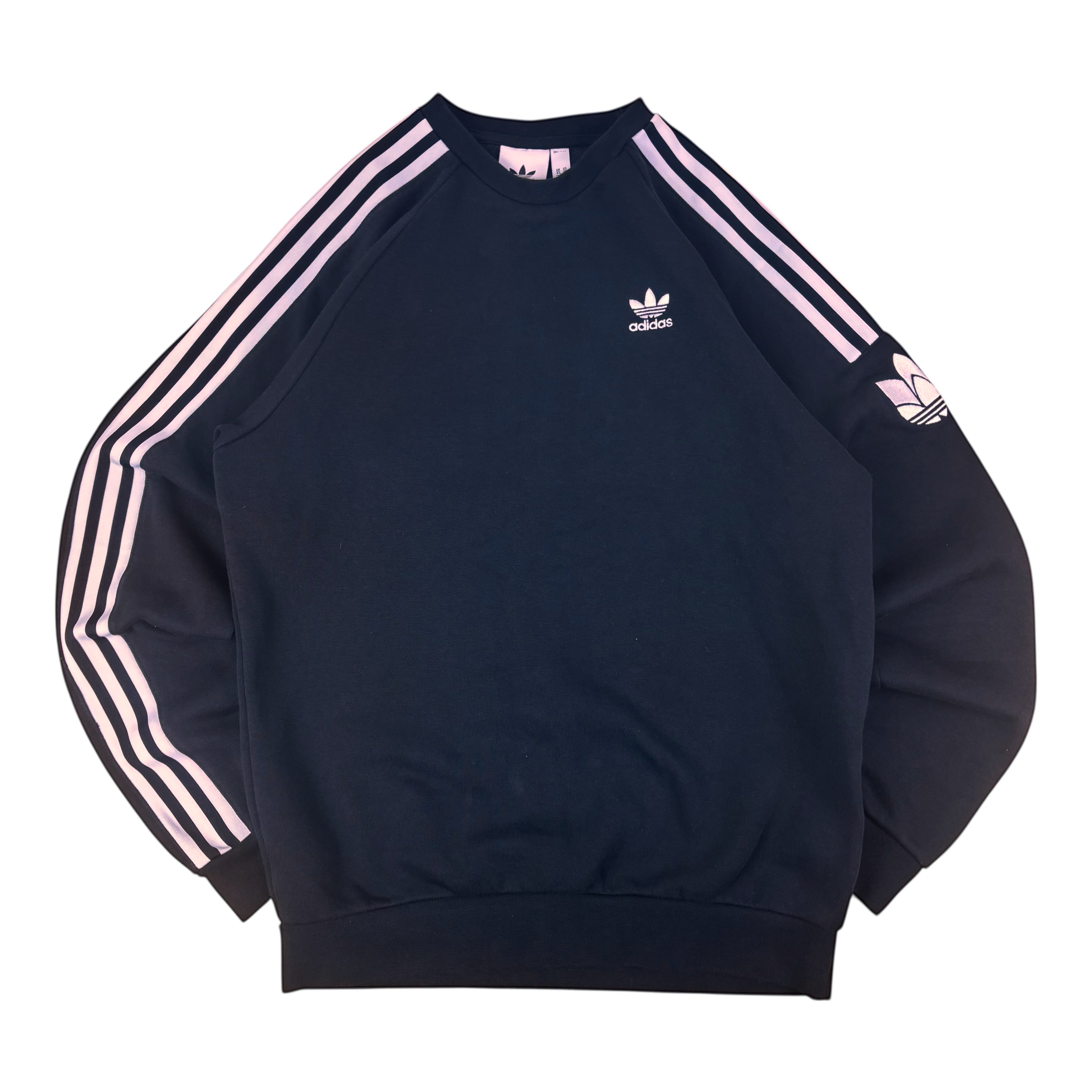 Adidas Black Trefoil Sweater (XS)
