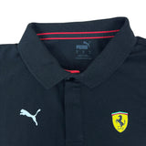 Puma Ferrari Black Polo Shirt (S)