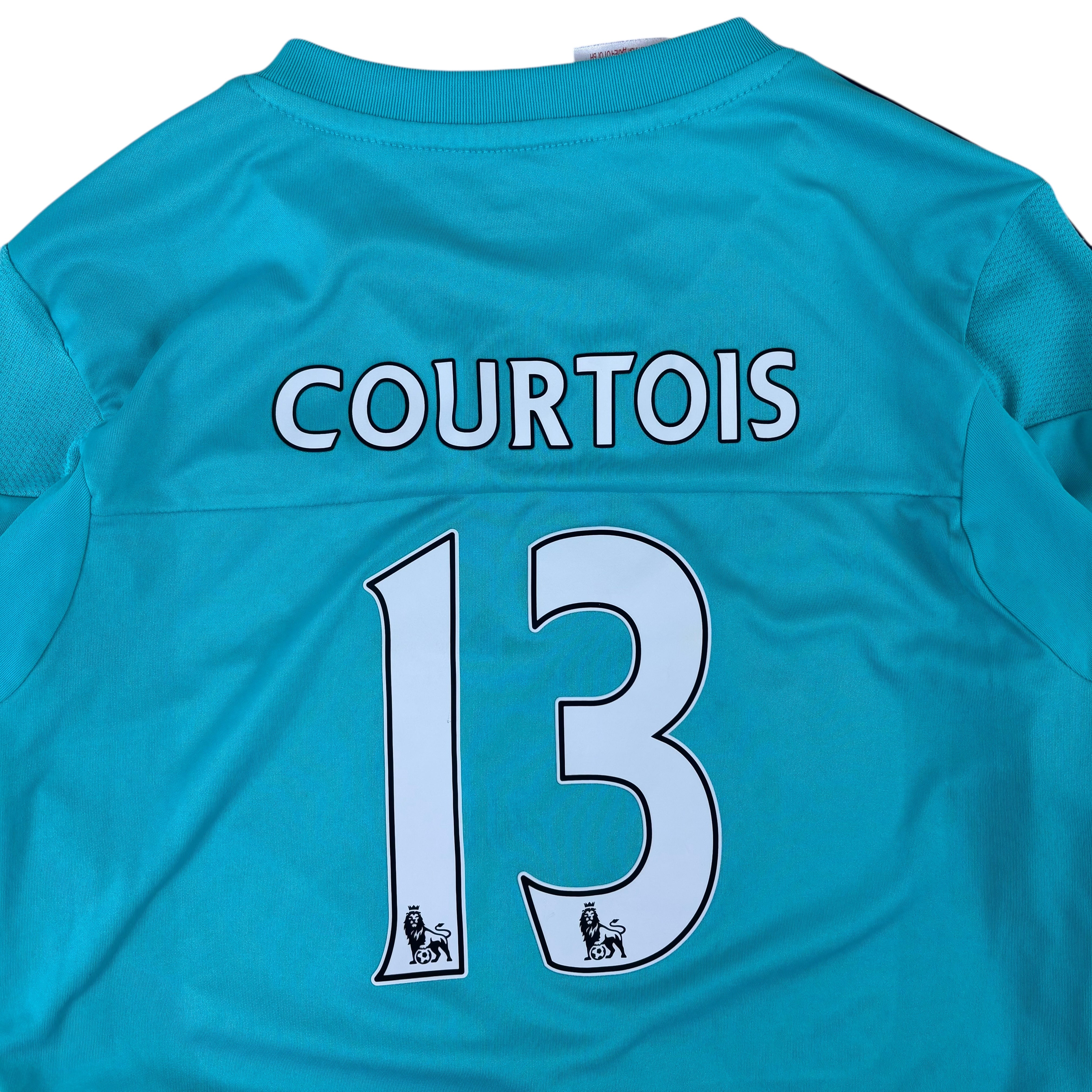 Adidas Chelsea FC 2015/16 Courtois No.13 Goalkeeper Jersey (11-12yrs)