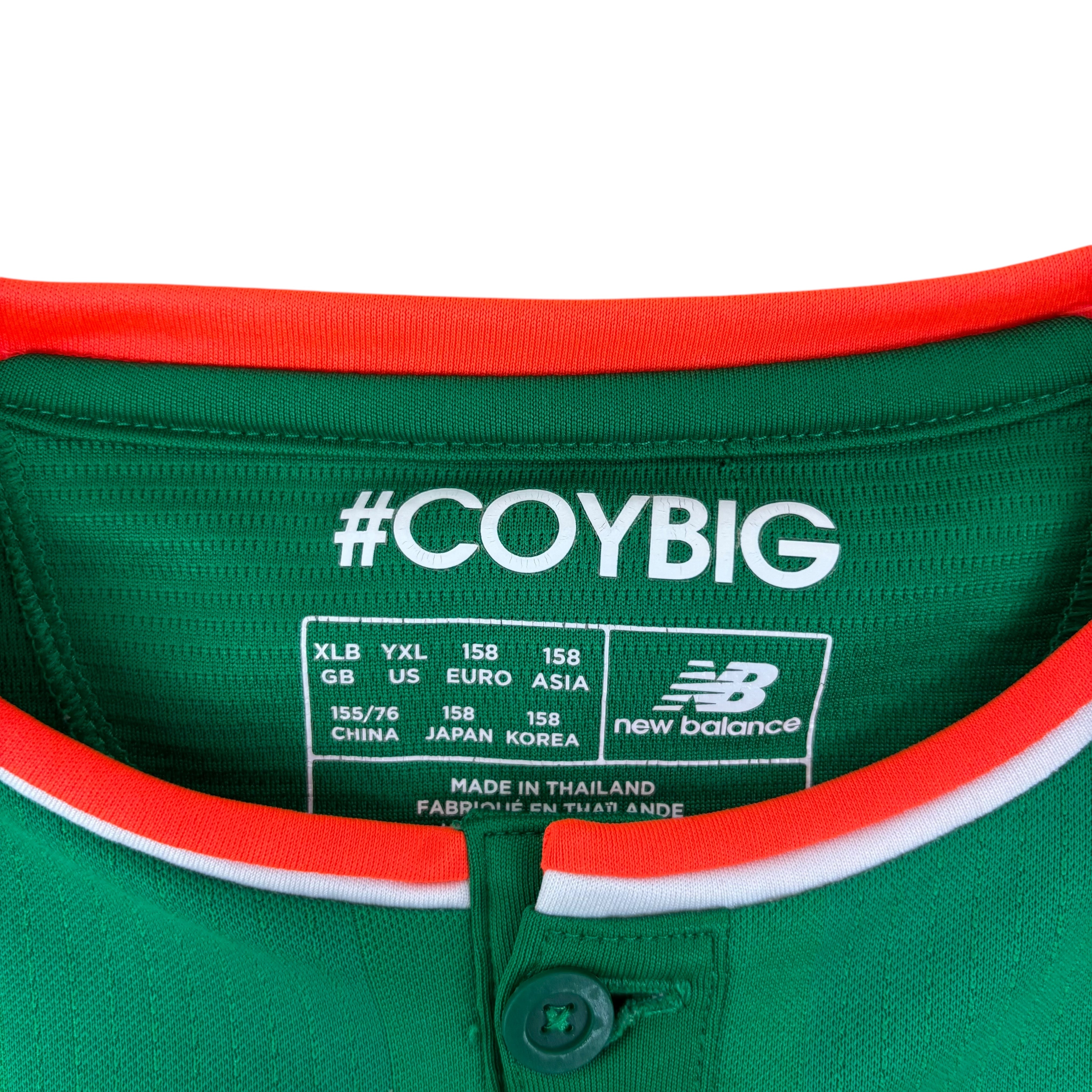 New Balance Ireland National Team 2017/18 Home Jersey (Youth XL)