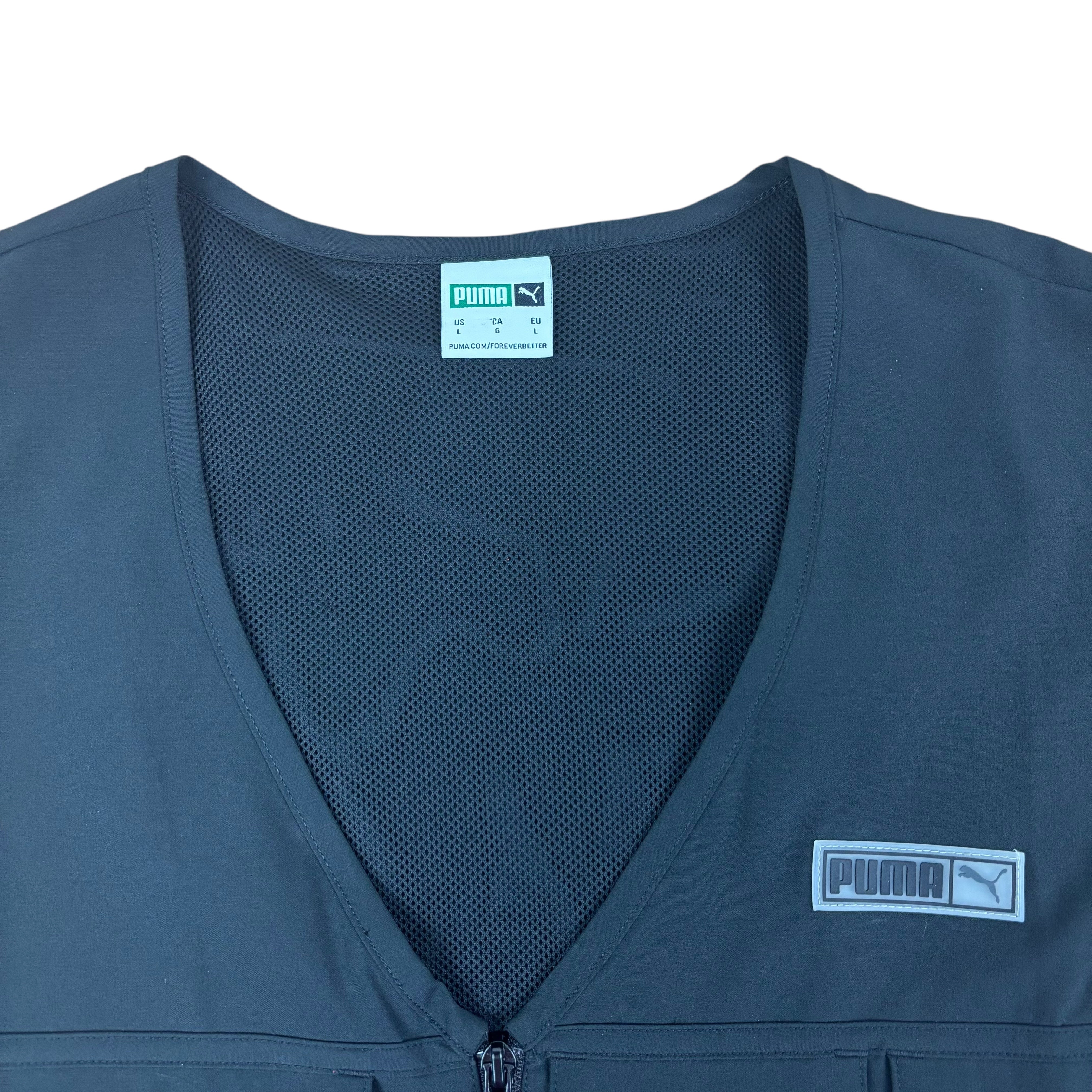 Puma Black Utility Vest (L)