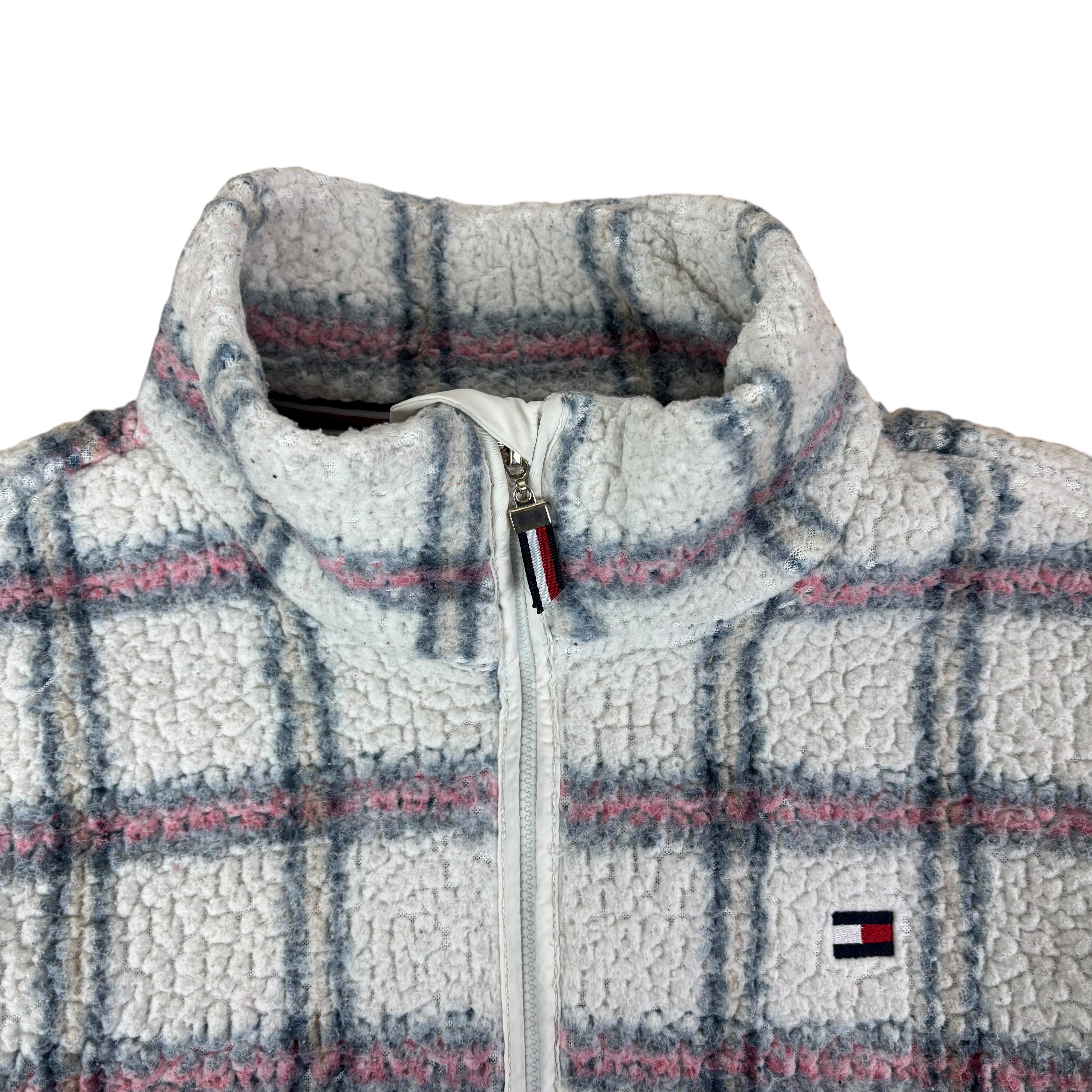 Tommy Hilfiger Pink Plaid Fleece (Women’s S)
