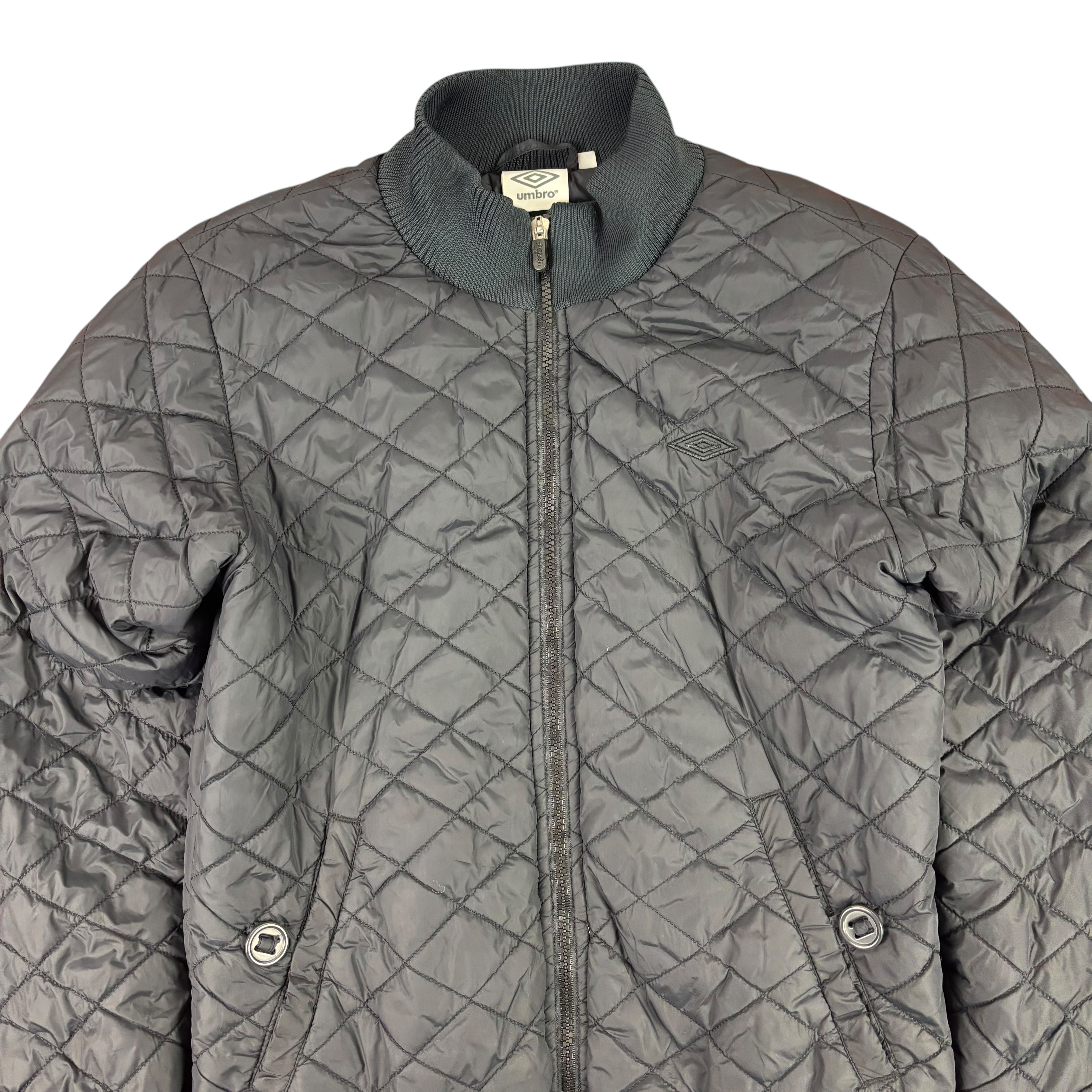 Umbro Black Y2K Puffer Jacket (Women’s M)