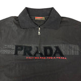 Prada Sport Q-Zip Polo Shirt (M)