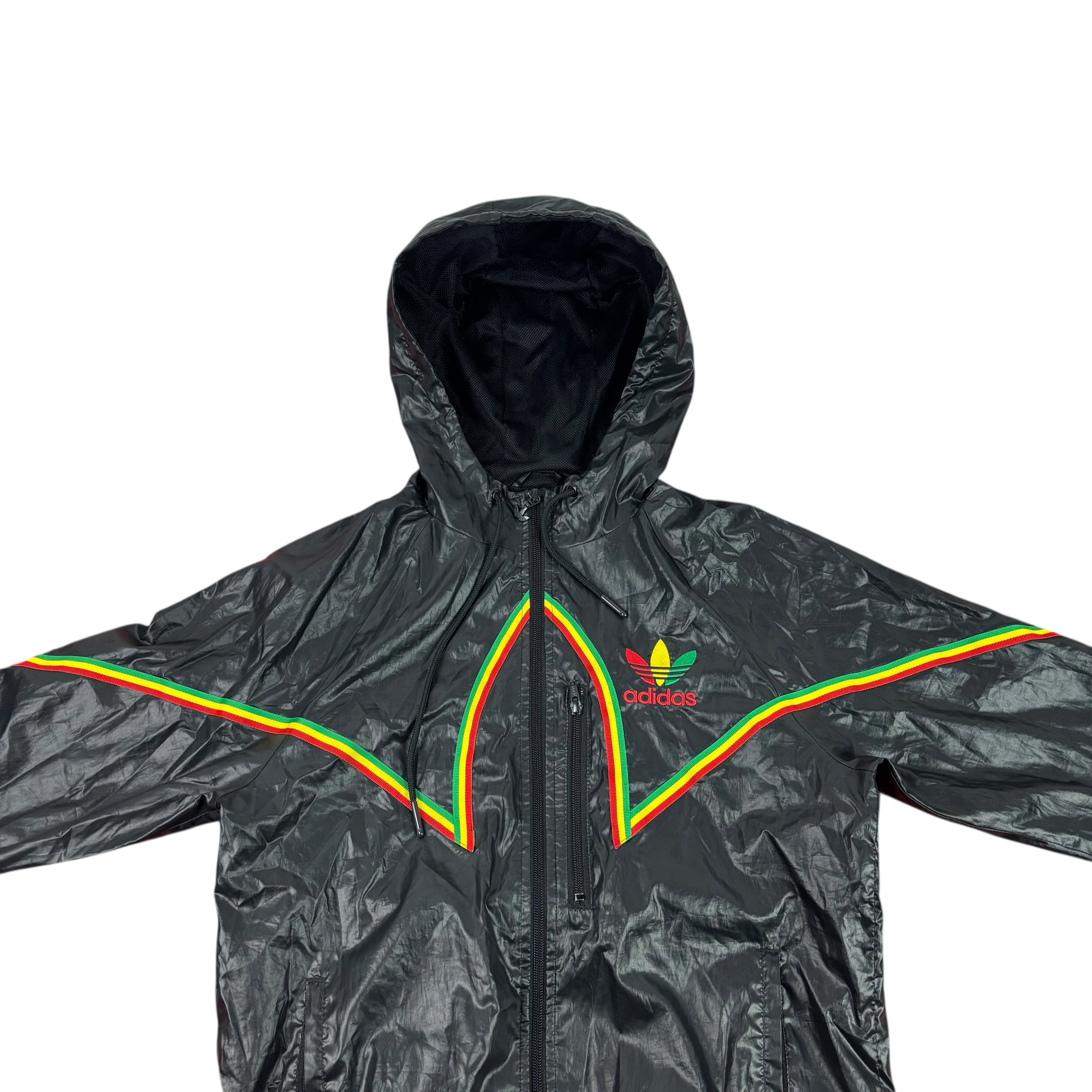 Adidas Y2K Rasta Windbreaker (S)