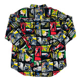 Sixty Pop-Art Diabolik Comic Book Graphic Shirt (XL)
