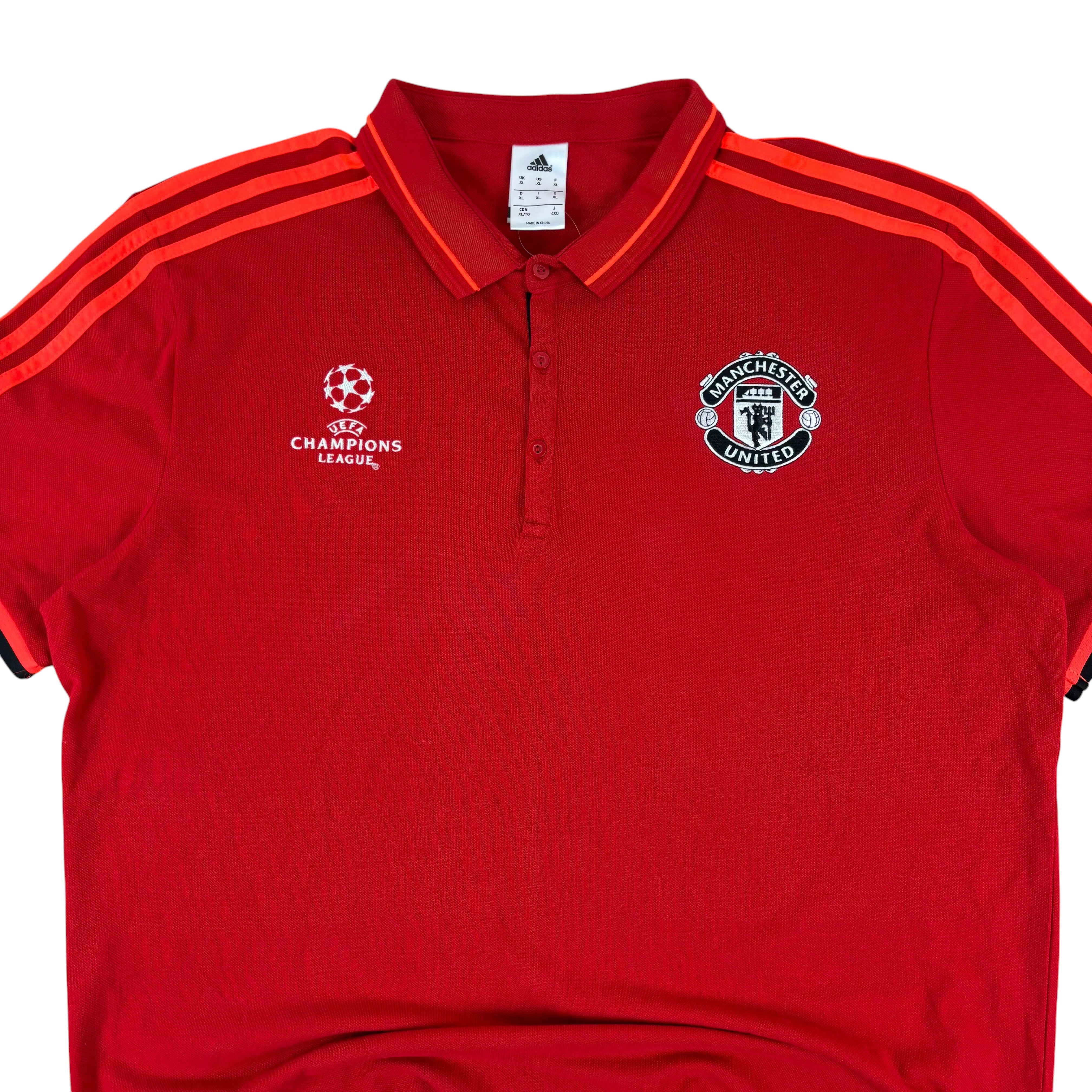 Adidas Manchester United FC 2015/16 Home Polo Shirt BNWT (XL)
