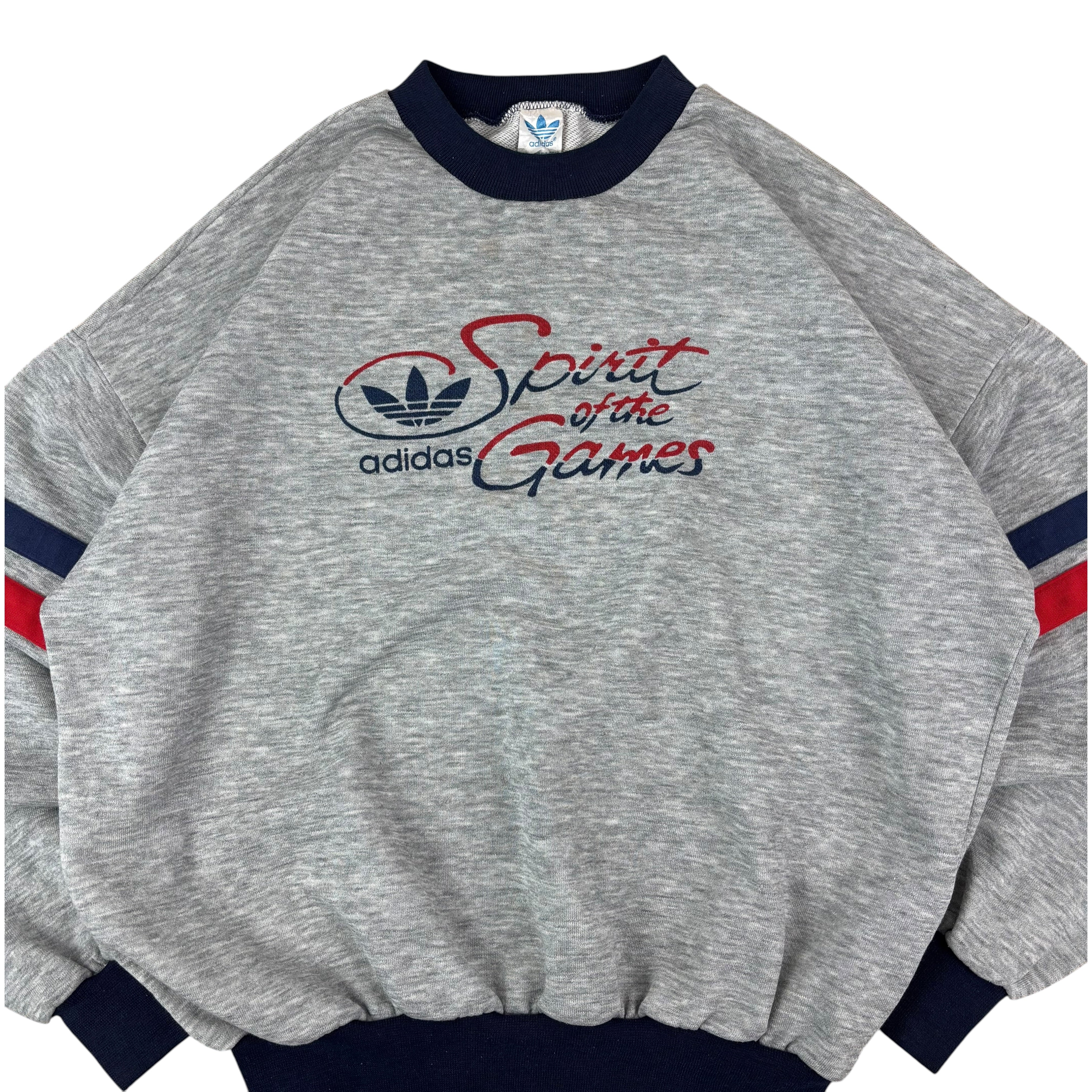 Adidas 1980s Spirit of the Games Graphic Sweater (Women’s M)