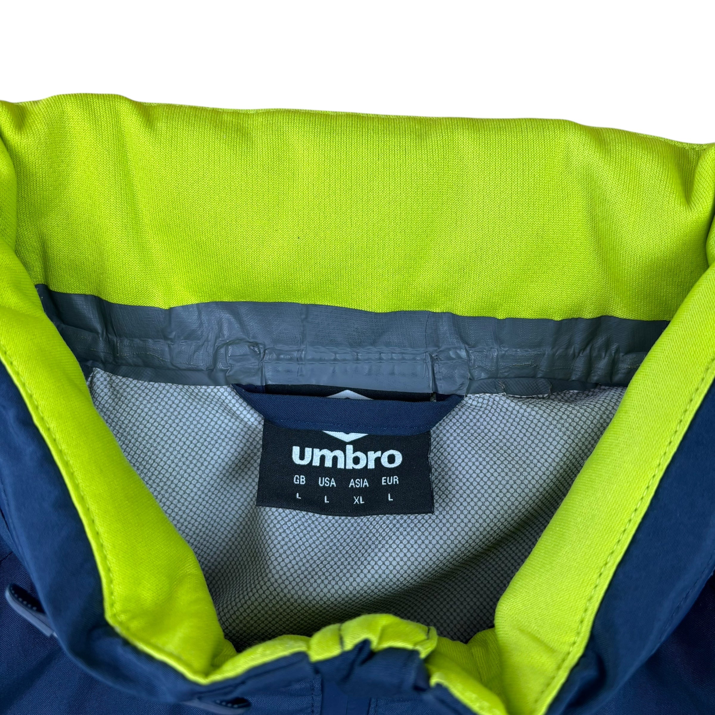 Umbro Ireland FAI 2022 Navy Windbreaker (L)
