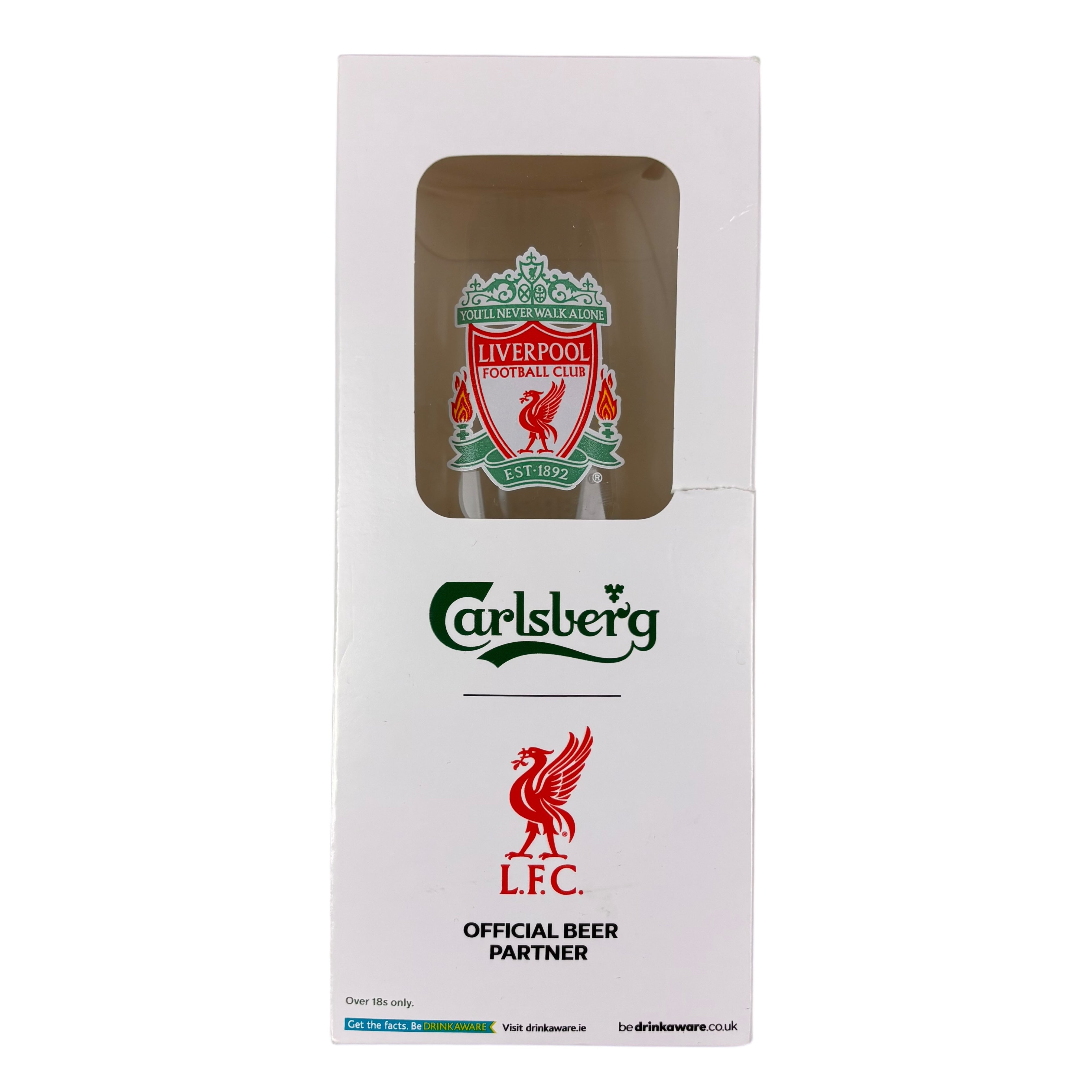 Carlsberg Liverpool FC 2025 Official Beer Partner Pint Glass