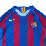Nike T90 FC Barcelona 2005/06 Home Jersey (XS)