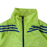Adidas Y2K Lime Green Logo Windbreaker (S)