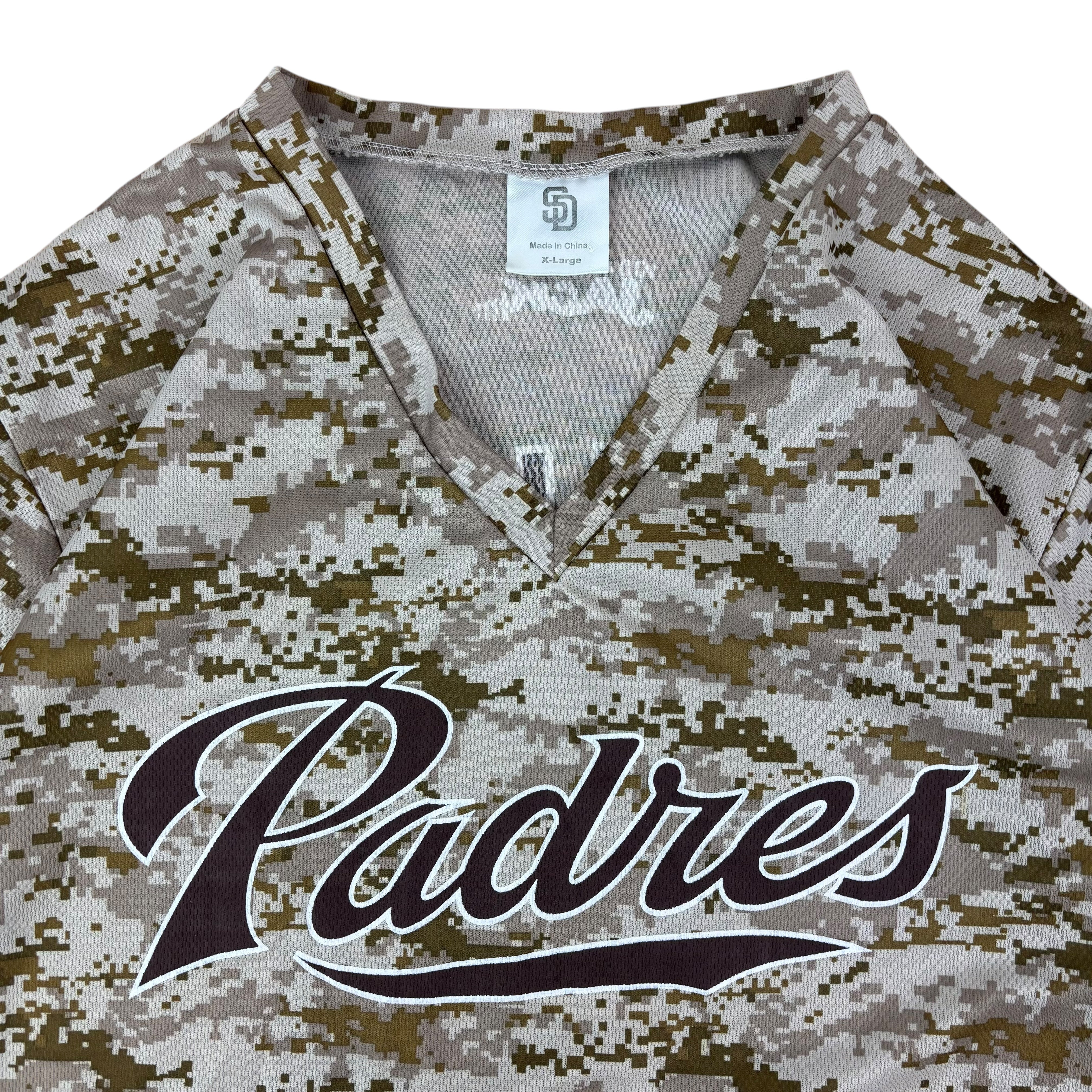 San Diego Padres MLB 2014 Cashner No.34 Digicamo Baseball Jersey (XL)