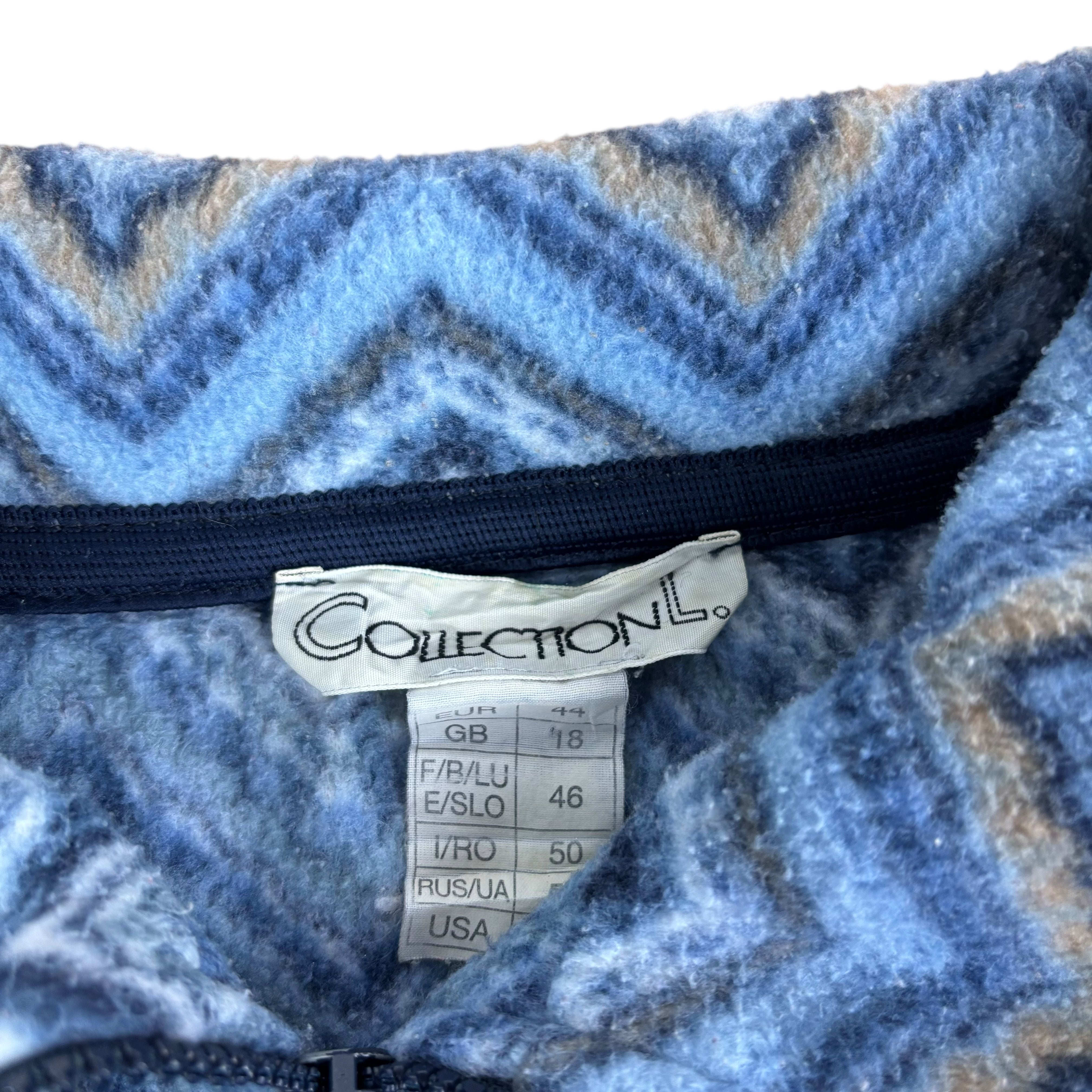 CollectionL Vintage Pattern Fleece (Women’s XL)