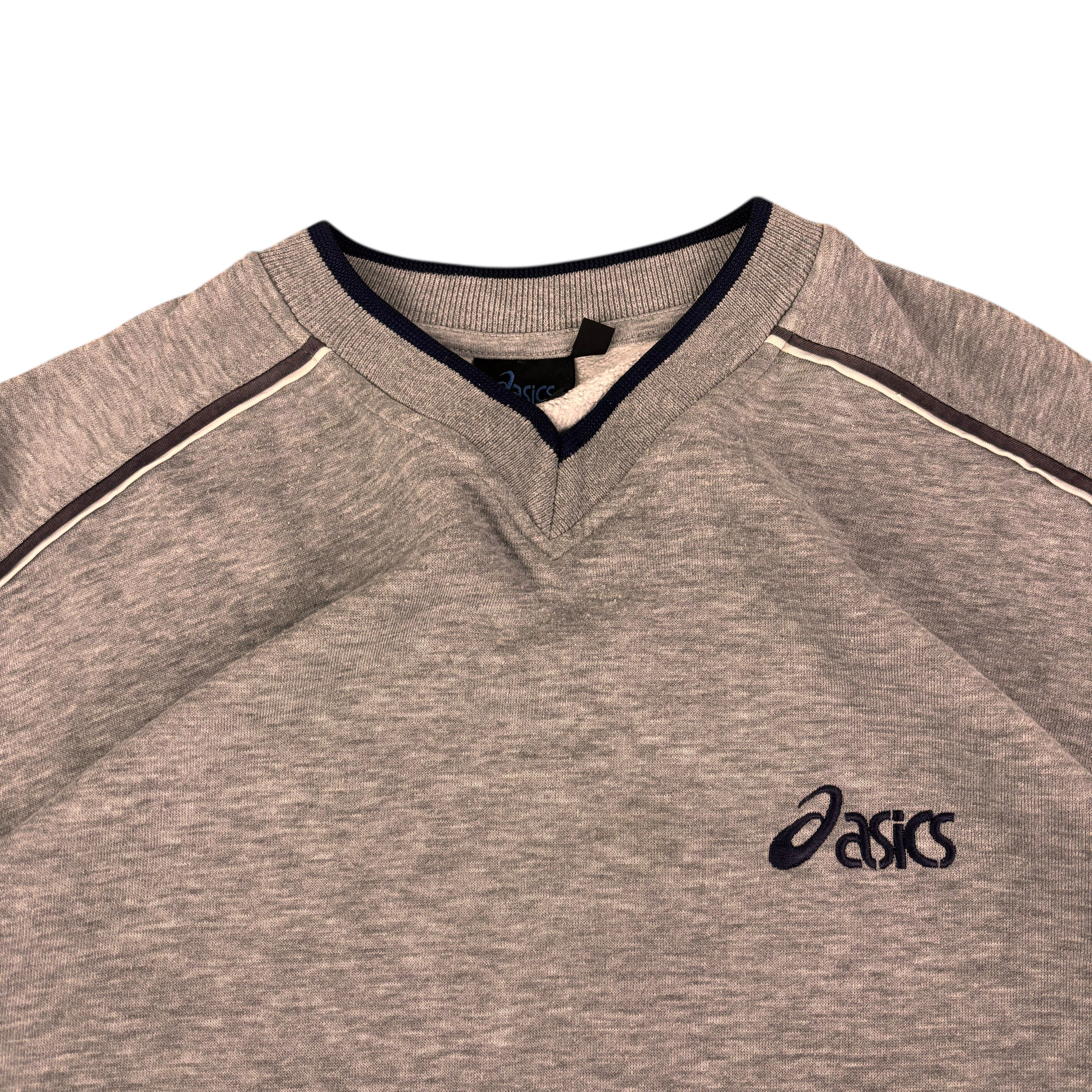 ASICS 90s Grey Sweater (M)