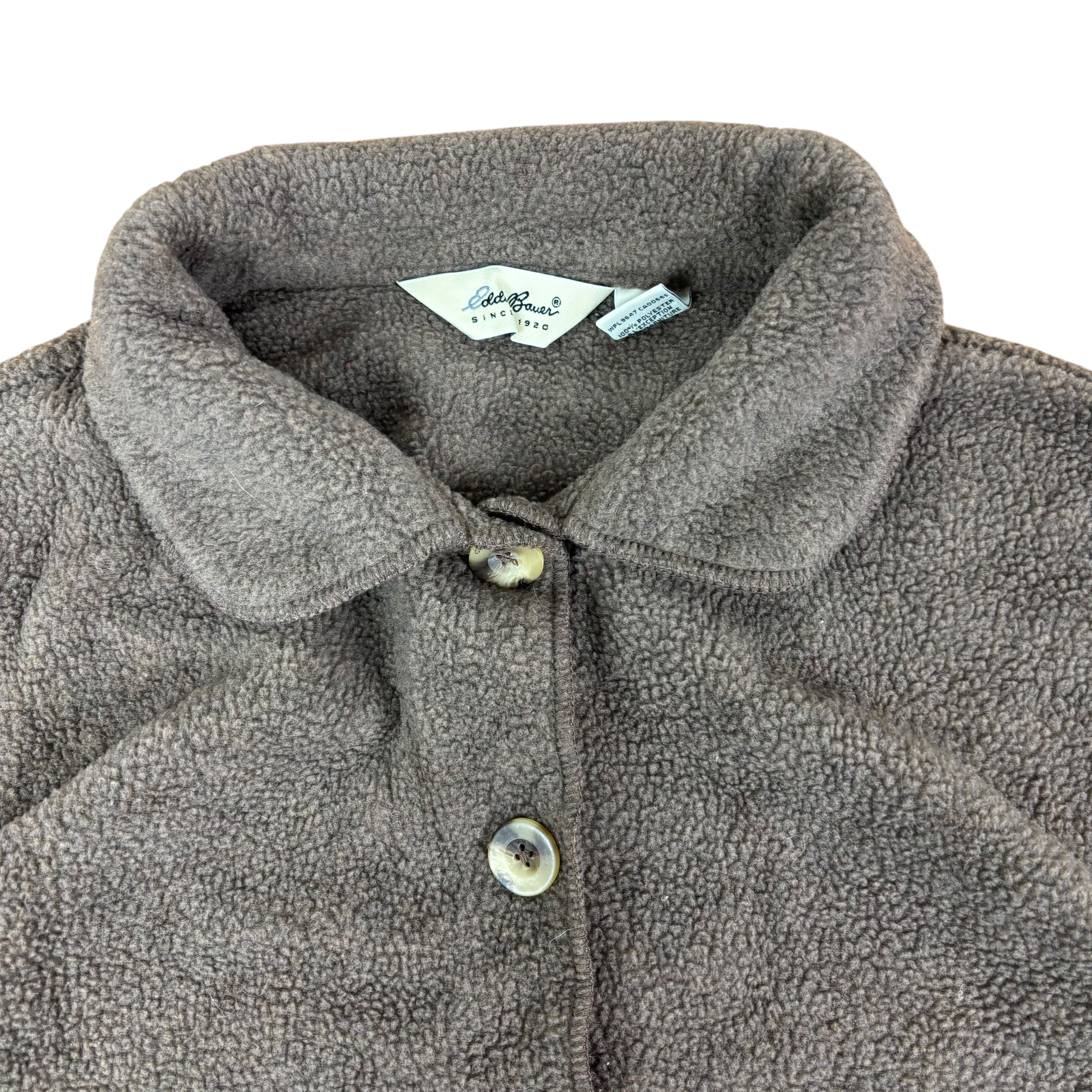Eddie Bauer Brown PolarTec Fleece (Women’s M)