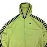 Adidas Lime-Green Y2K Windbreaker (Women’s XL)