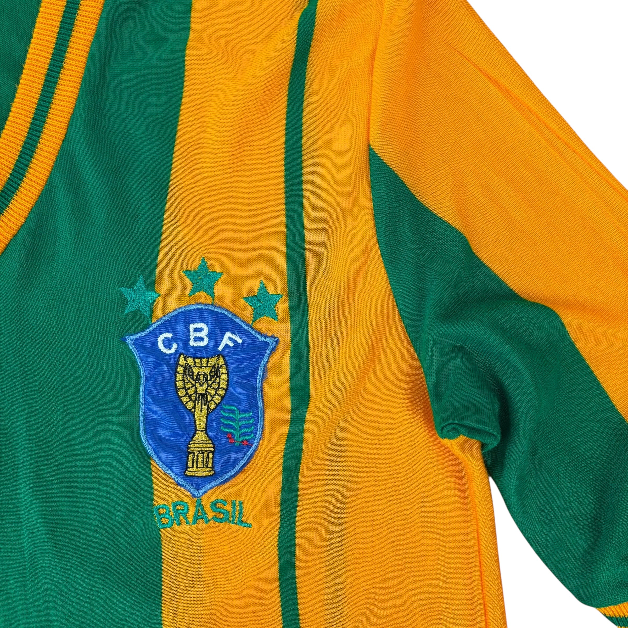 Tapajós Brazil CBF Retro 1980 Home Jersey (L)