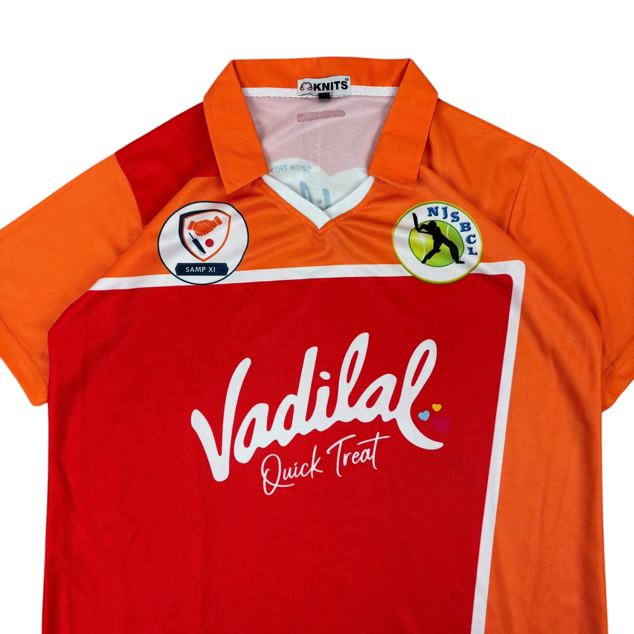 Knits SAMP XI New Jersey Softball Cricket League No.18 Jersey (L)