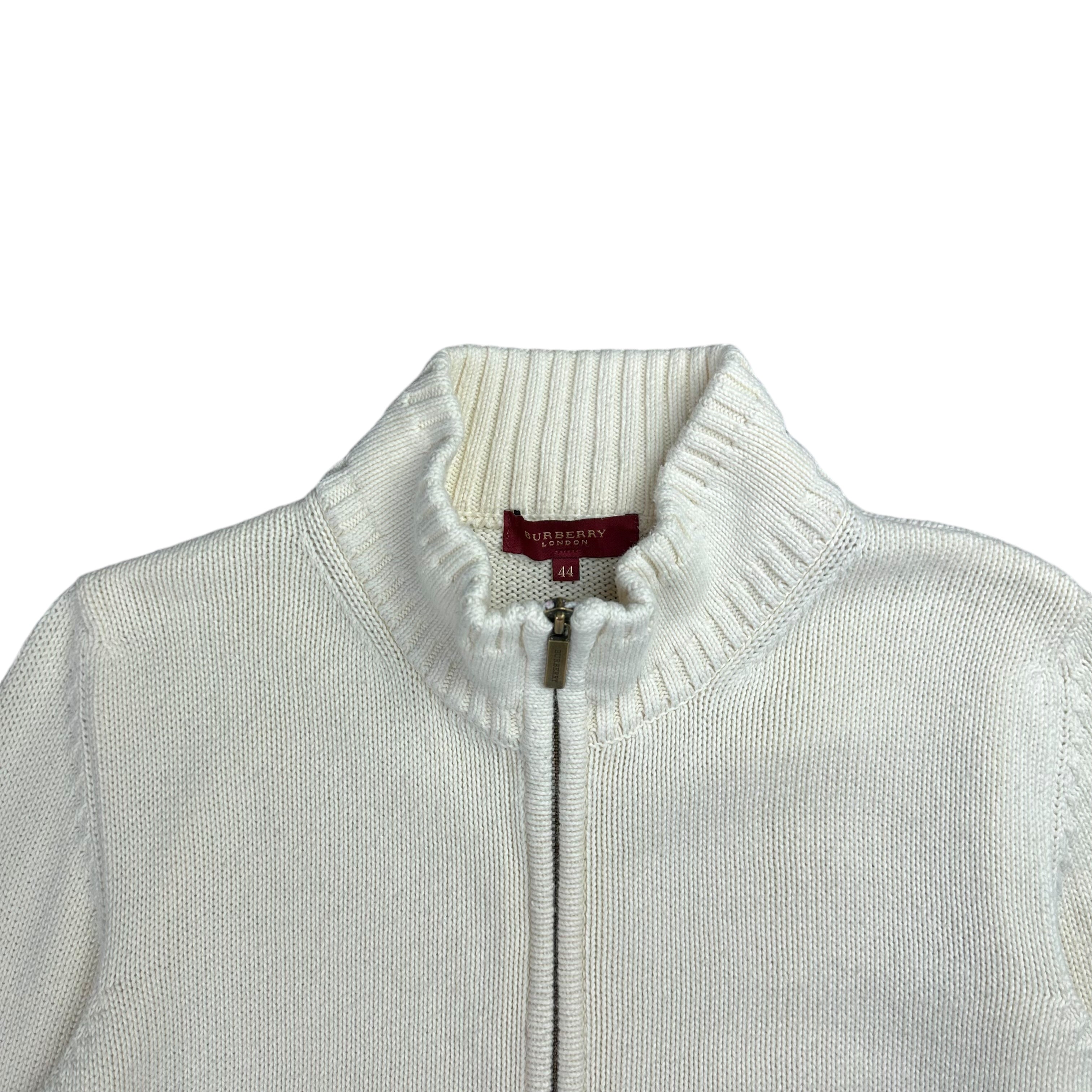 Burberry Knitted Zipped Sweater (Women’s M)