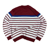 Lacoste Y2K Striped Knitted Sweater (XL)
