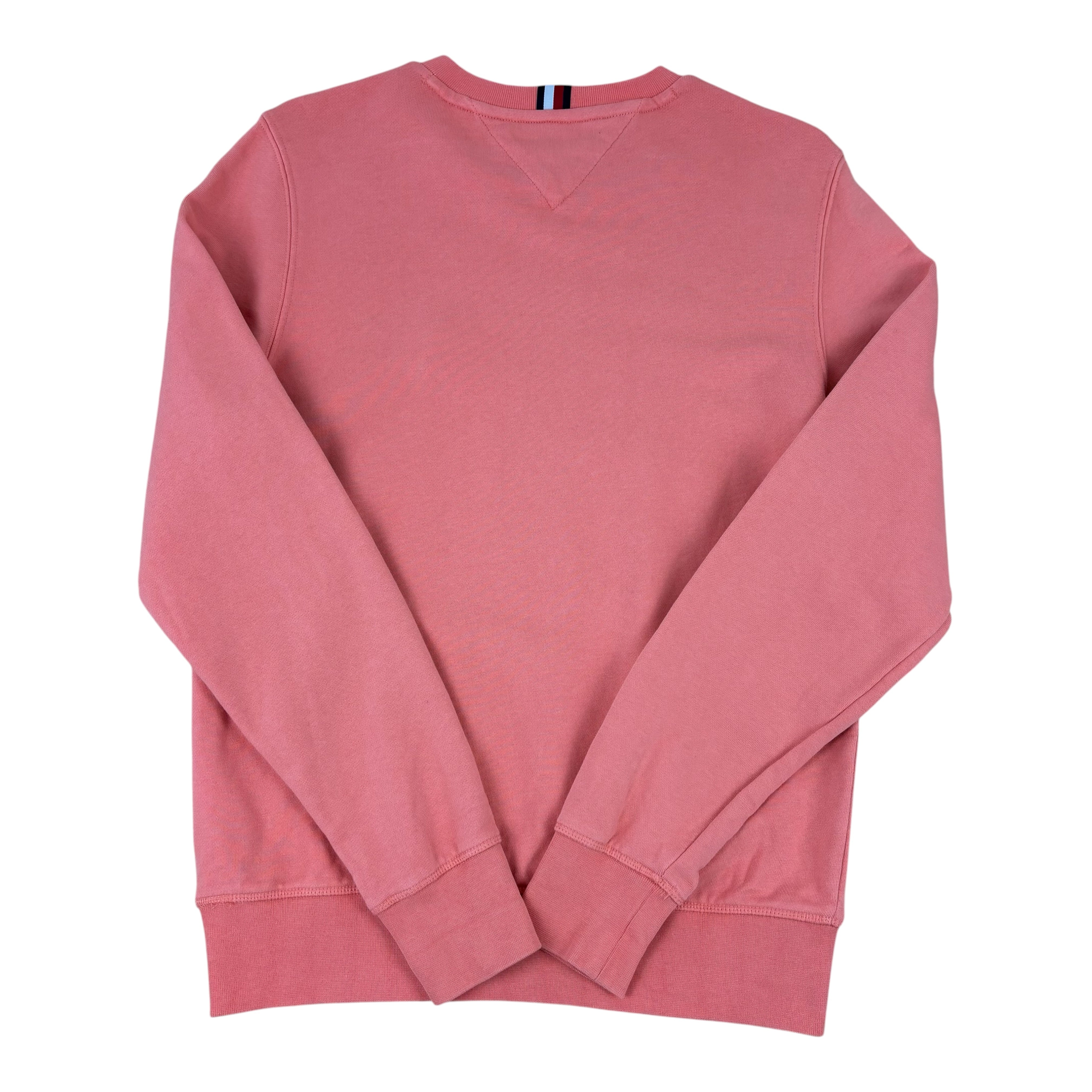 Tommy Hilfiger Pink Logo Sweater (XS)