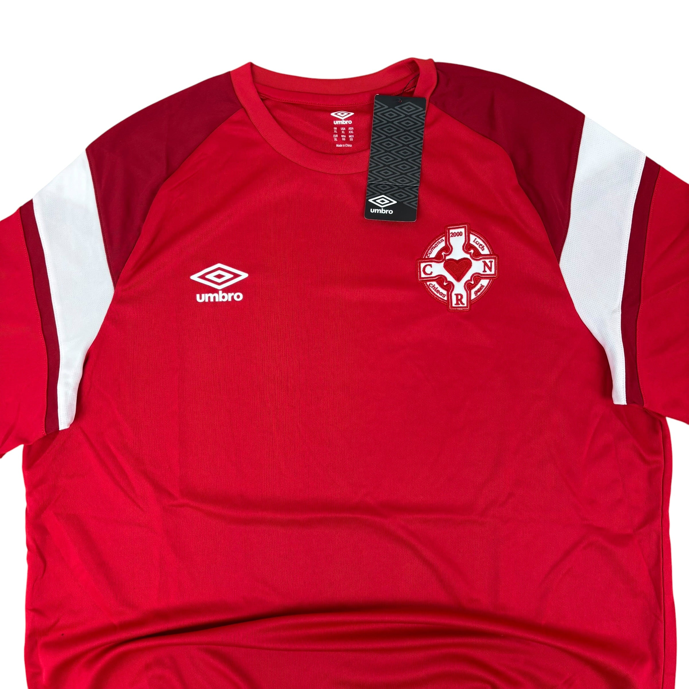 Umbro Croi Ro Naofa GAA 2020s Home Jersey BNWT (XL)