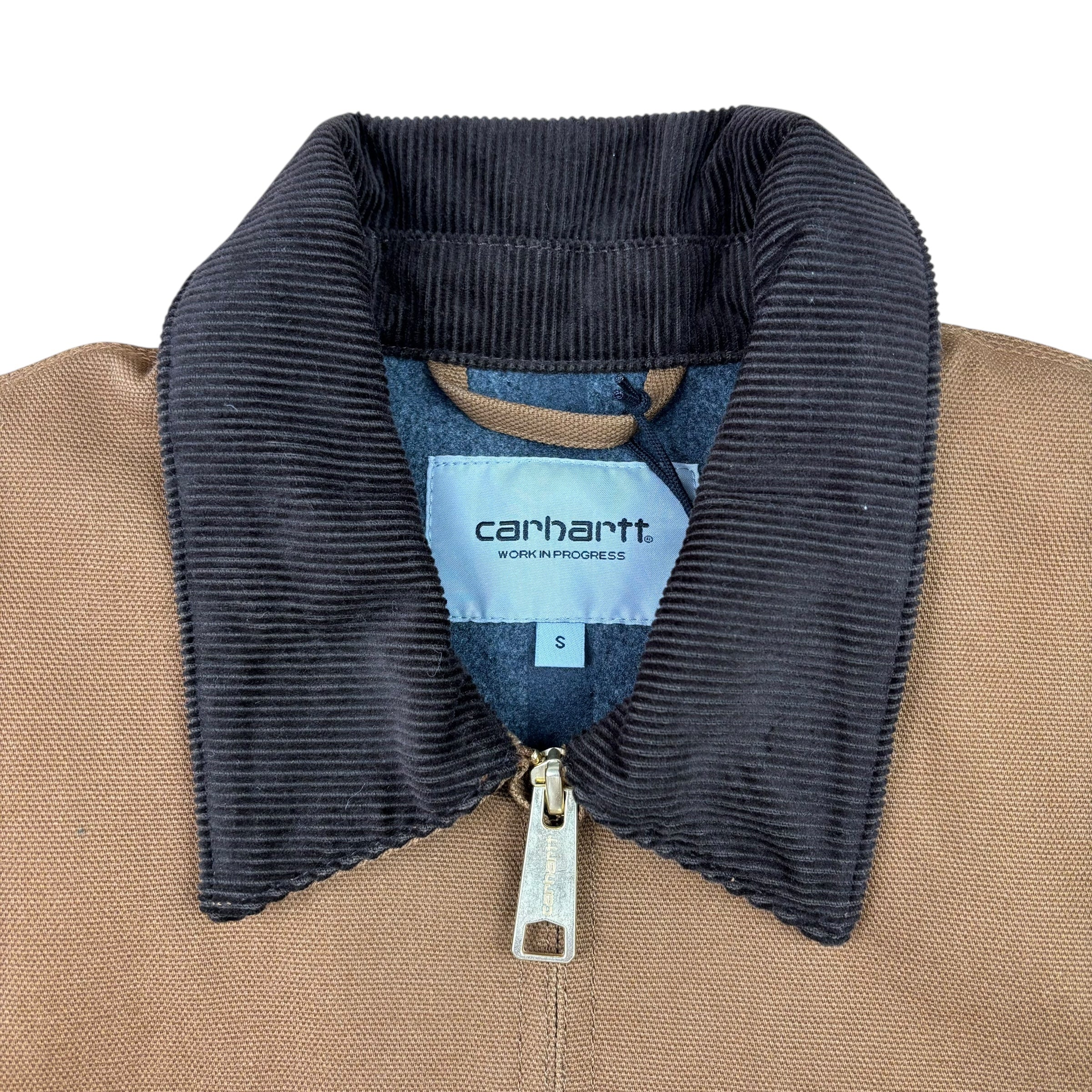 Carhartt WIP Hamilton Brown Rigid Detroit Jacket BNWT (S)