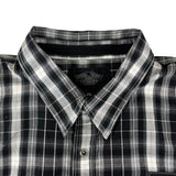 Harley Davidson Y2K Plaid Biker Shirt (XXL)