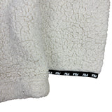 FILA Cream Q-Zip Cropped Fleece (Women’s L)