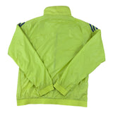 Adidas Y2K Lime Green Logo Windbreaker (S)