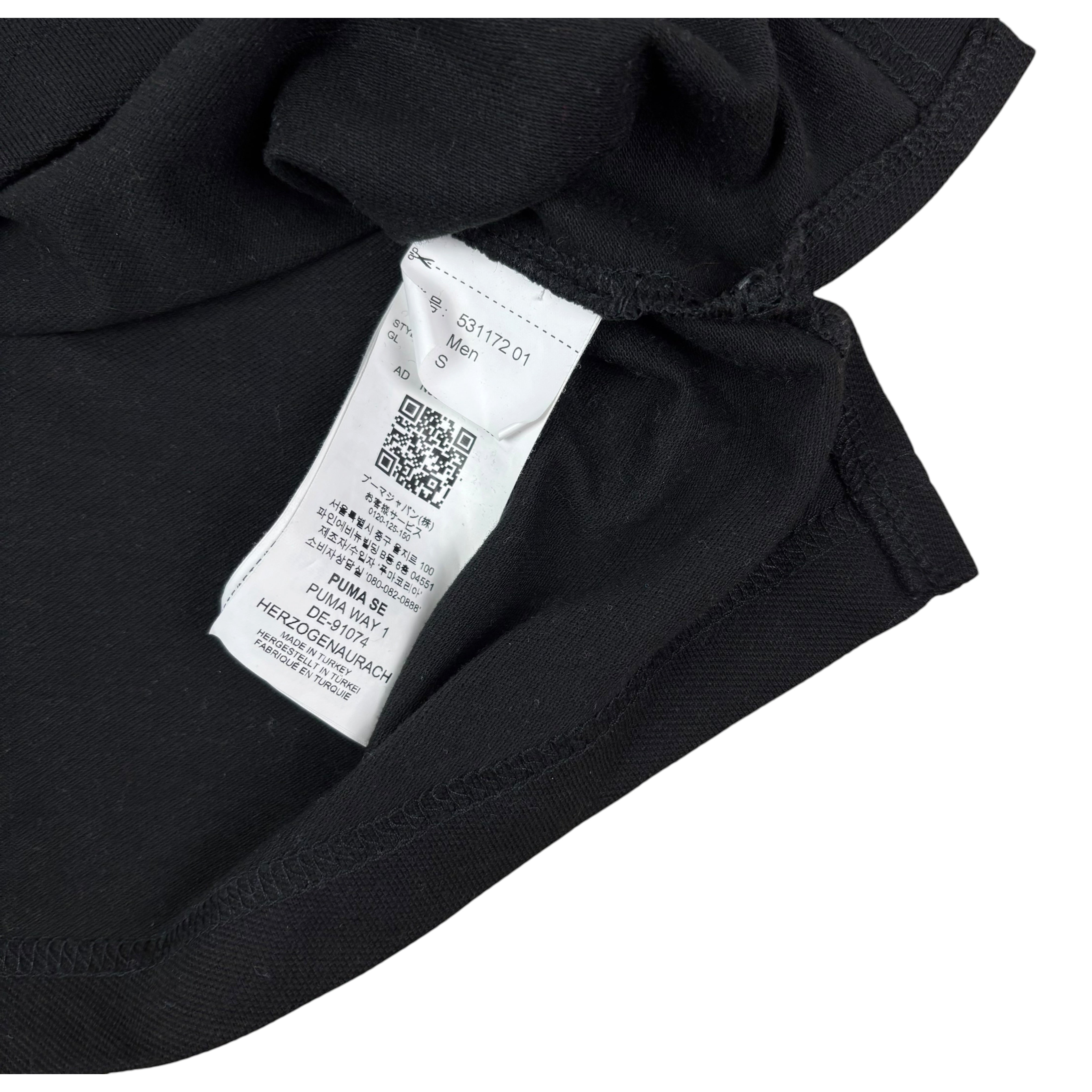 Puma Ferrari Black Polo Shirt (S)