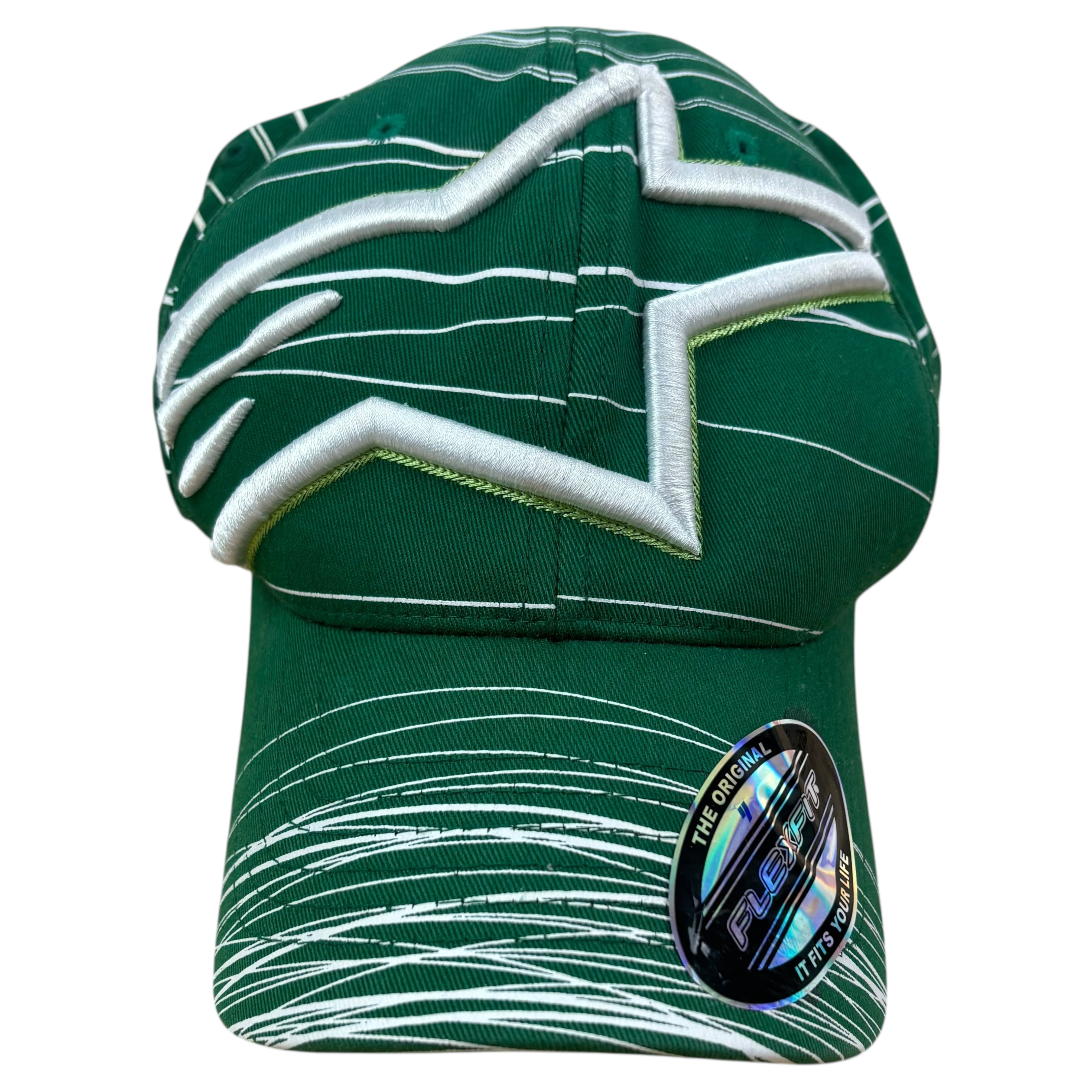 Astars Green Flexfit Cap (L/XL)