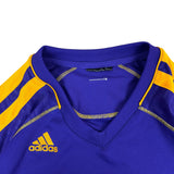 Adidas Los Angeles Lakers NBA 2012 Warm-Up LS Basketball Jersey (M)