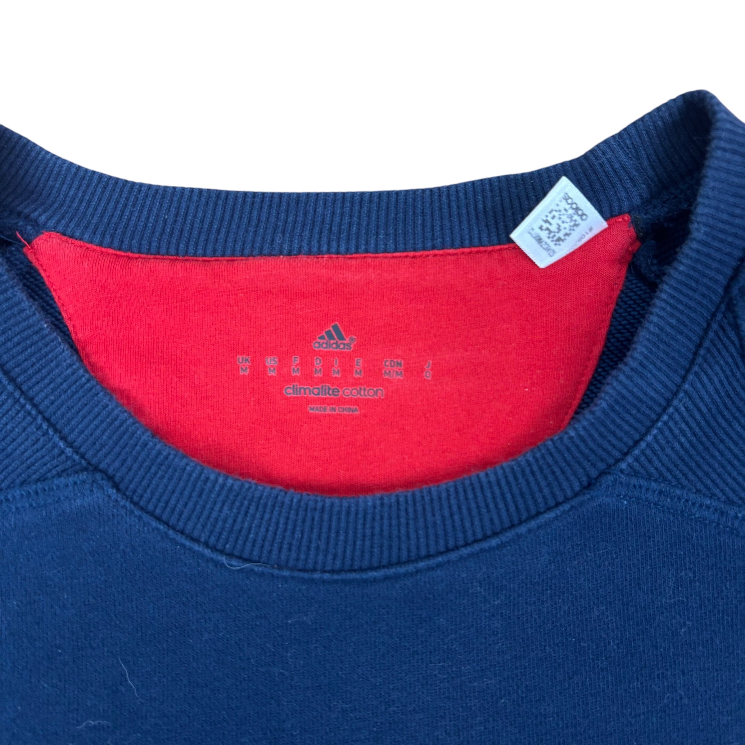 Adidas Navy Logo Sweater (M)