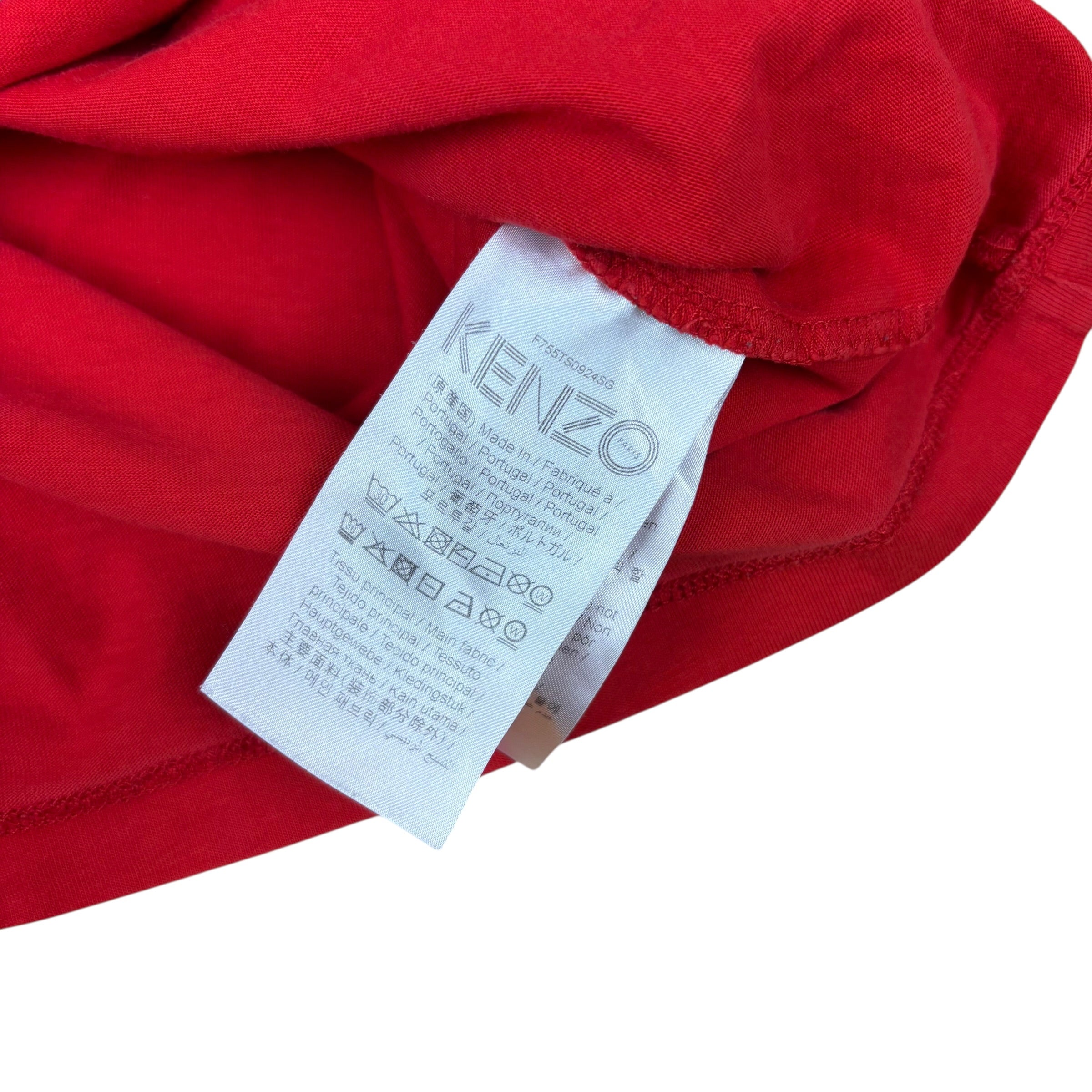 Kenzo Paris Red Logo Tee (S)